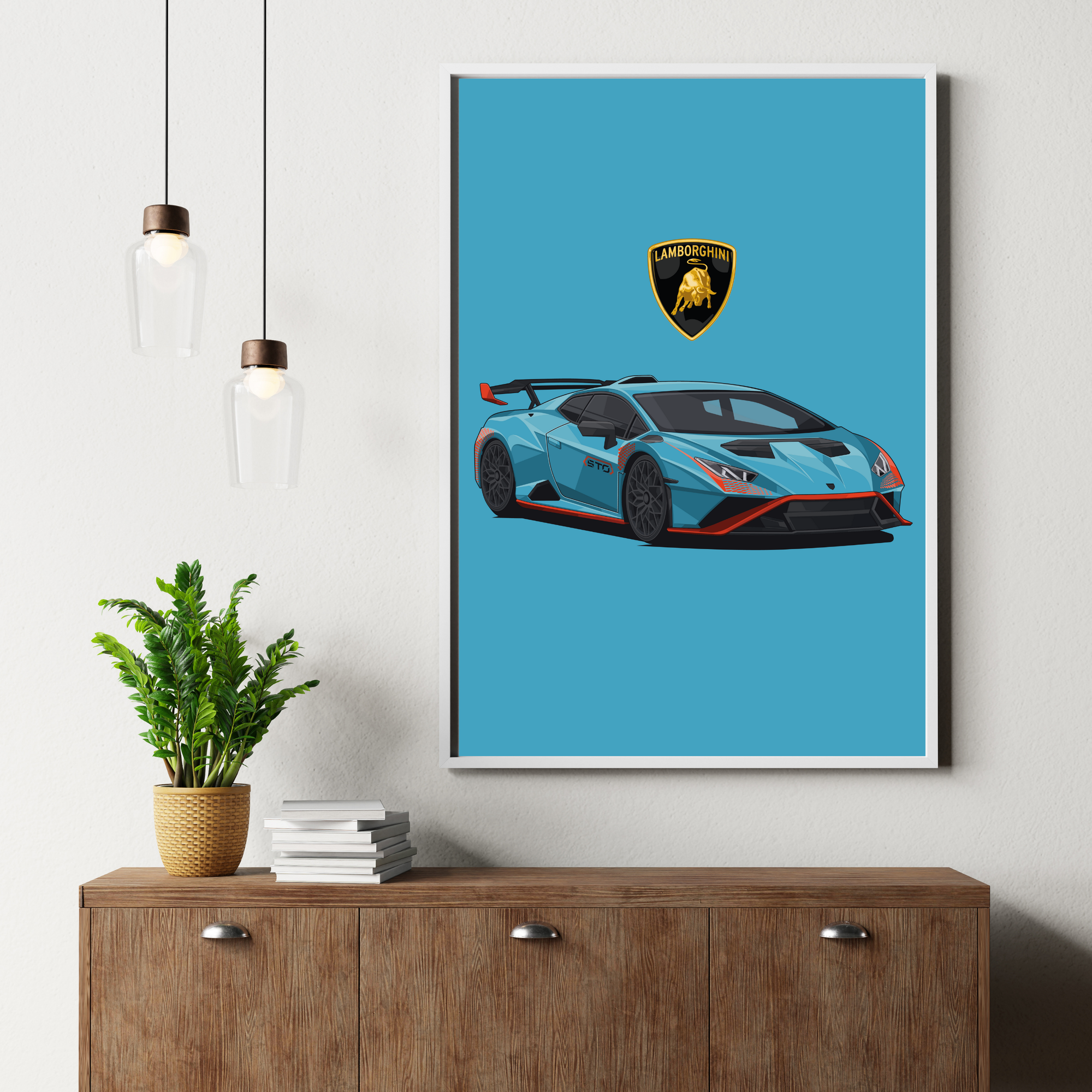 Lamborghini Huracan | PosterStudio Automotive Collection