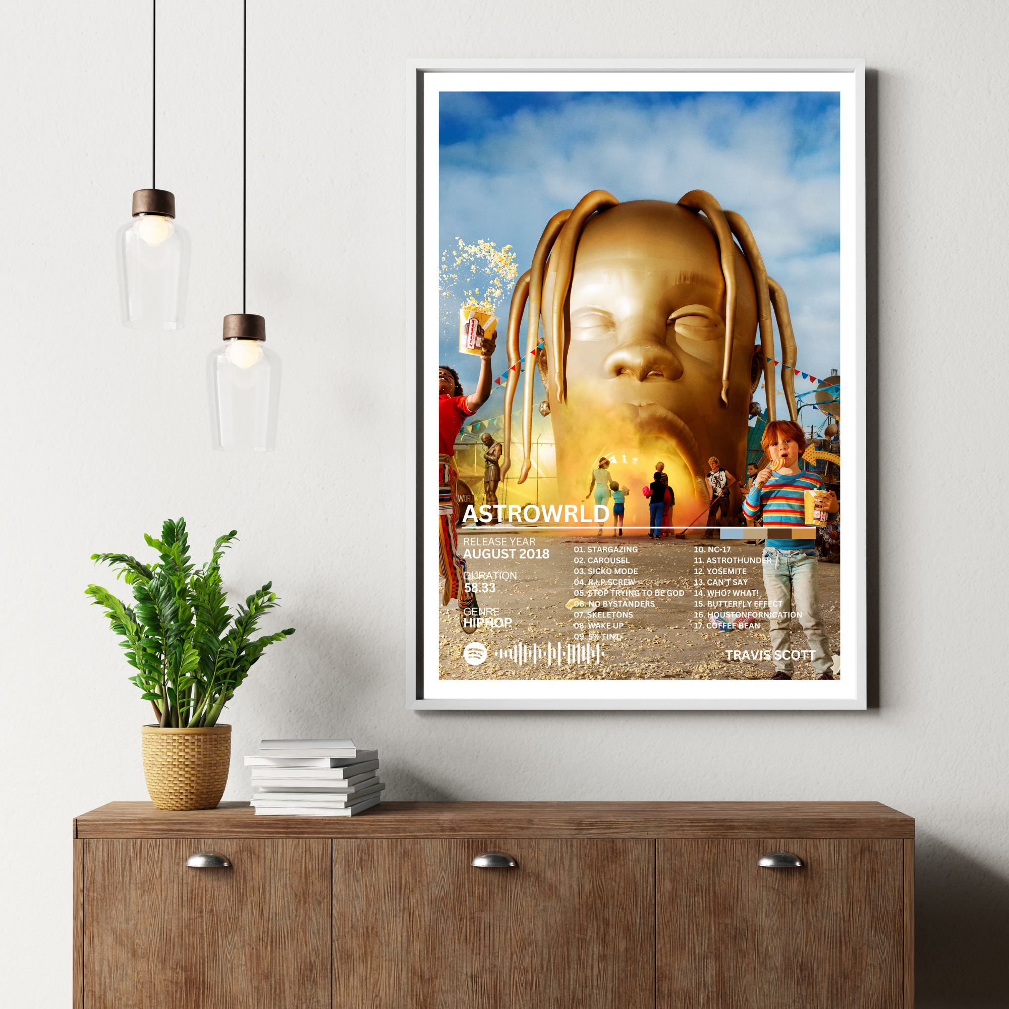 Astroworld - Travis Scott 2 | PosterStudio Album Collection