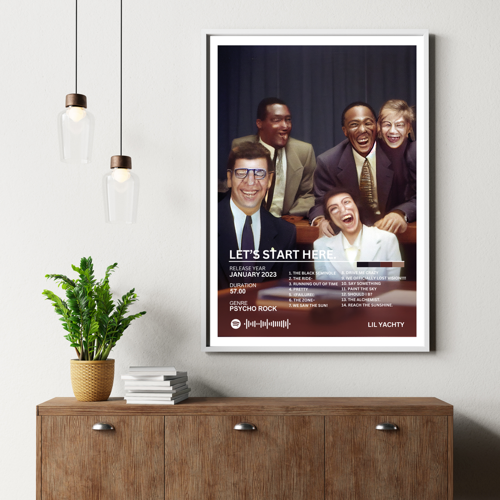 Let's Start Here - Lil Yachty 2 | PosterStudio Album Collection