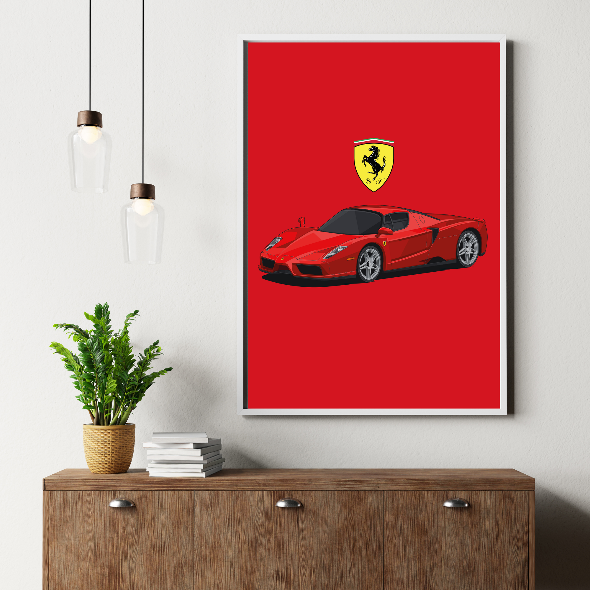 Ferrari Enzo | PosterStudio Automotive Collection