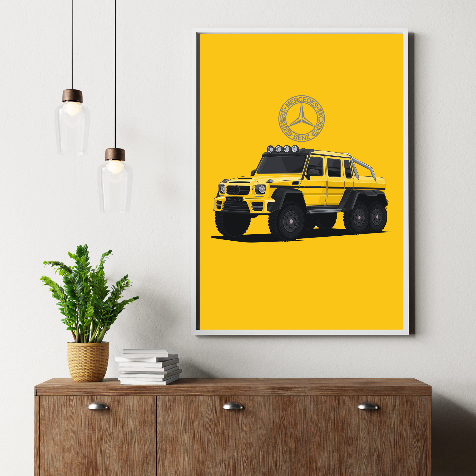 Mercedes AMG 6x6 | PosterStudio Automotive Collection