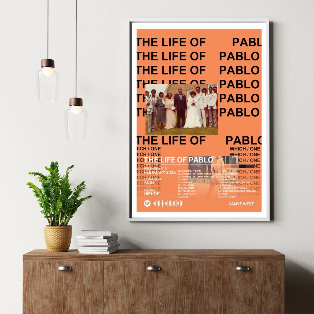 The Life of Pablo - Kanye West 2 | PosterStudio Album Collection