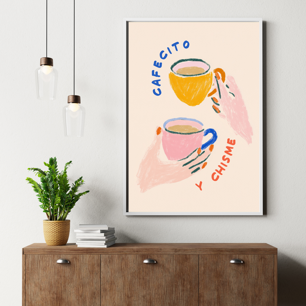 2 Coffee Cups | PosterStudio Dopamine Collection