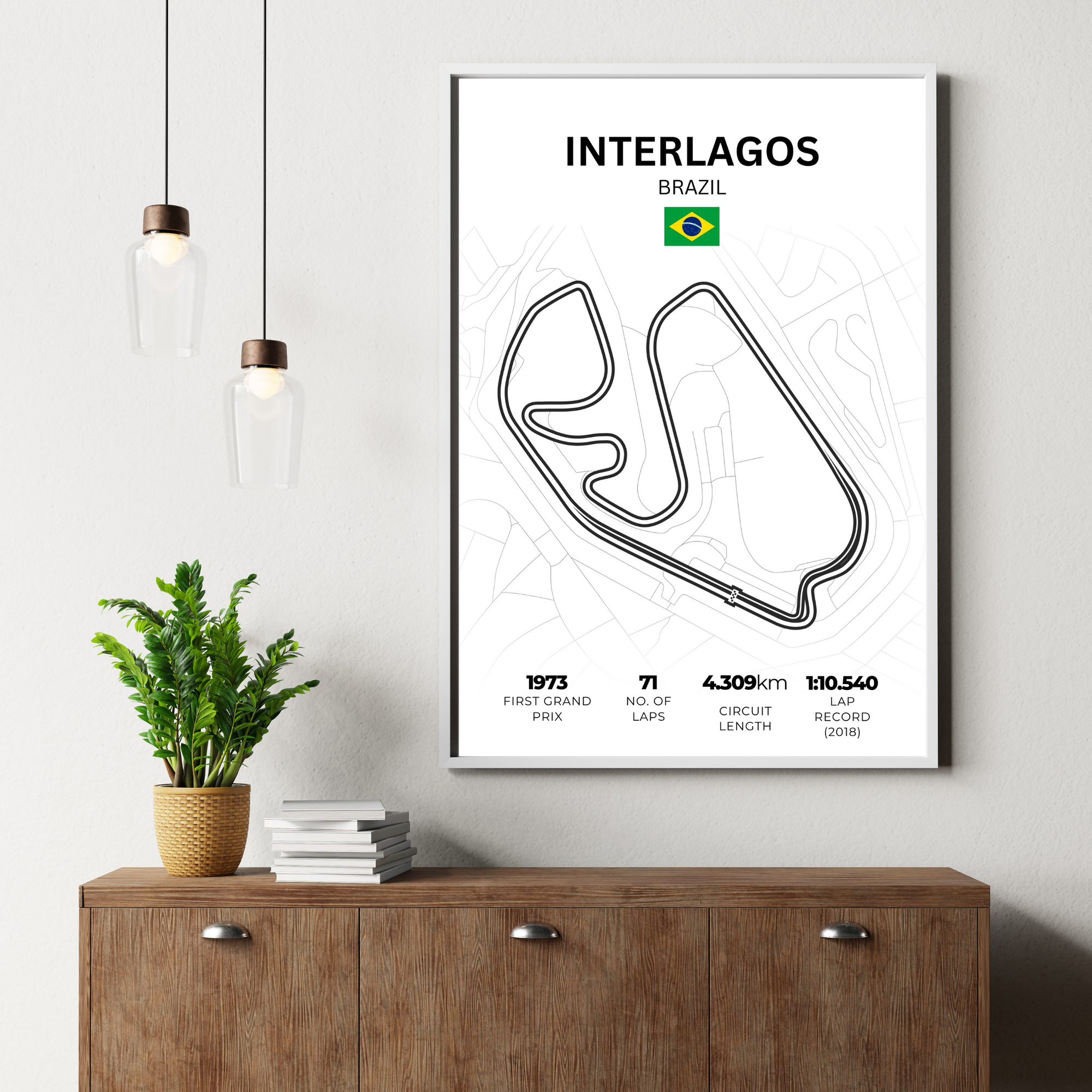 Interlagos | PosterStudio Formula One Collection