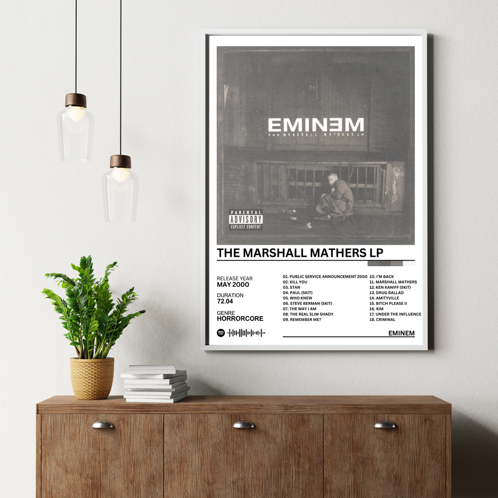 The Marshall Mathers EP- Eminem | PosterStudio Album Collection