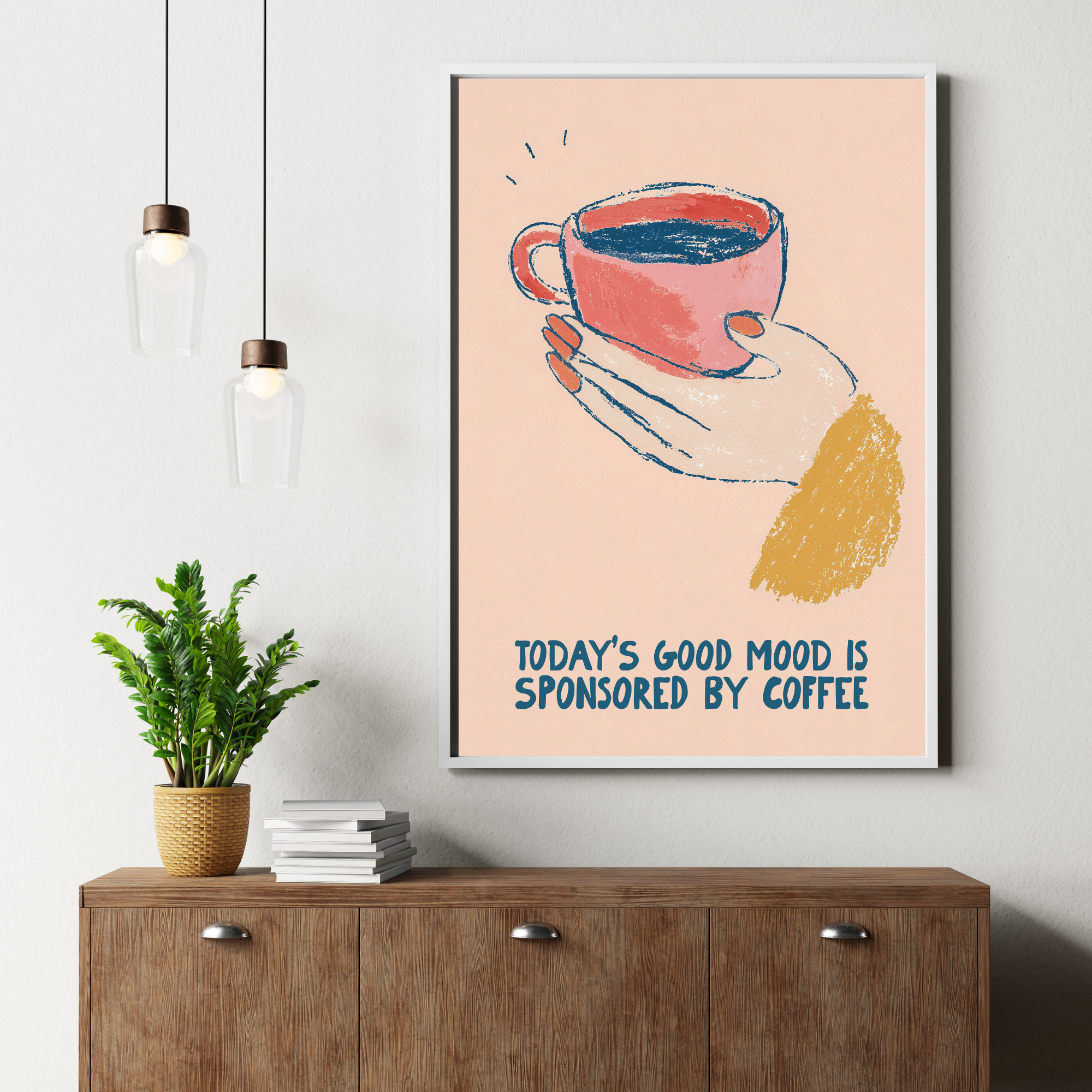 Sponsored Coffee | PosterStudio Dopamine Collection