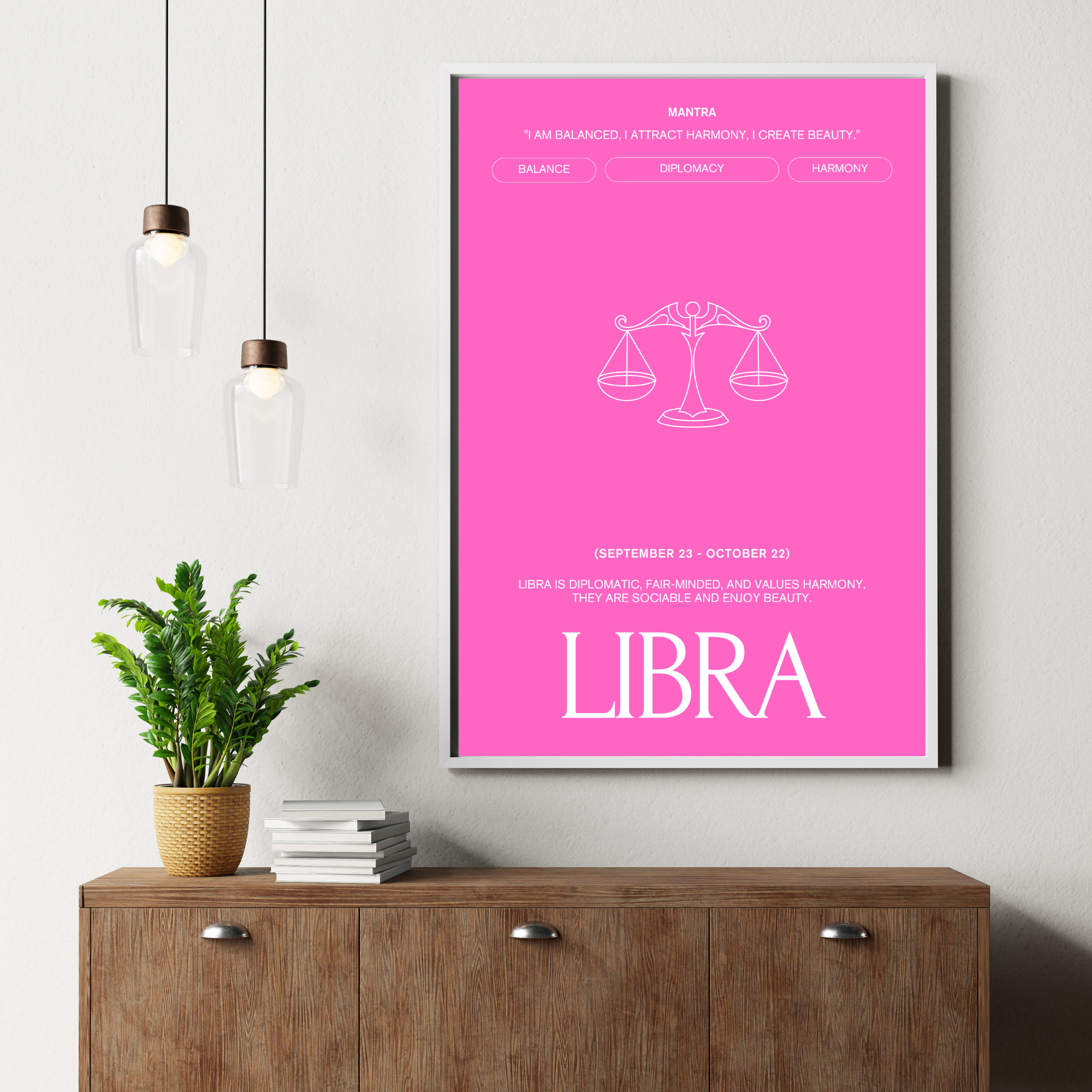 Libra | PosterStudio Zodiac Collection