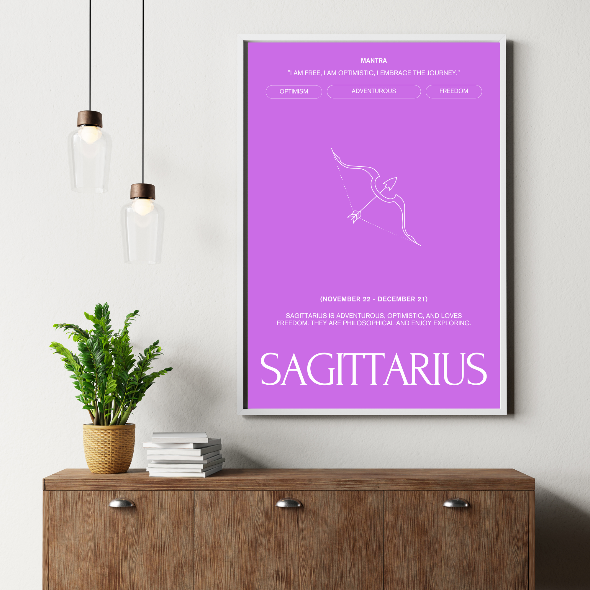 Sagittarius | PosterStudio Zodiac Collection