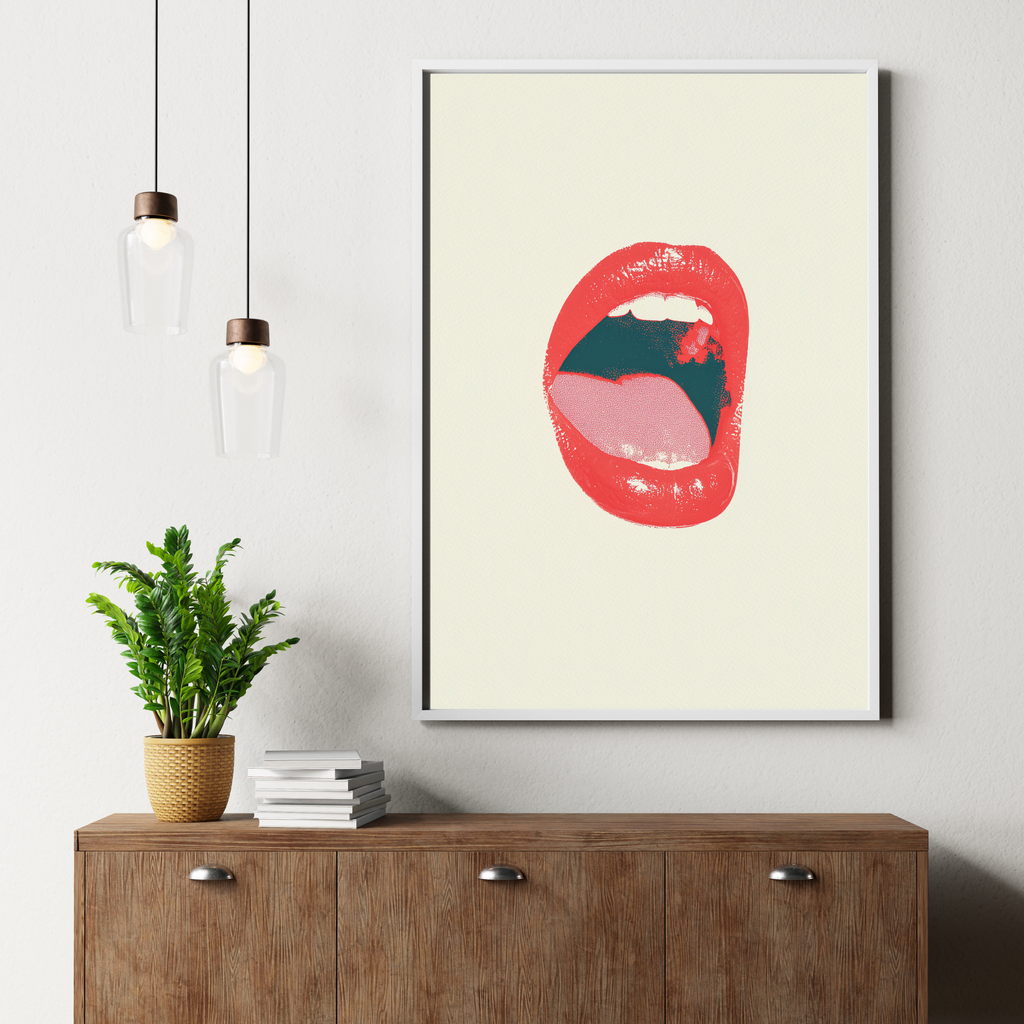 Mouth | PosterStudio Dopamine Collection