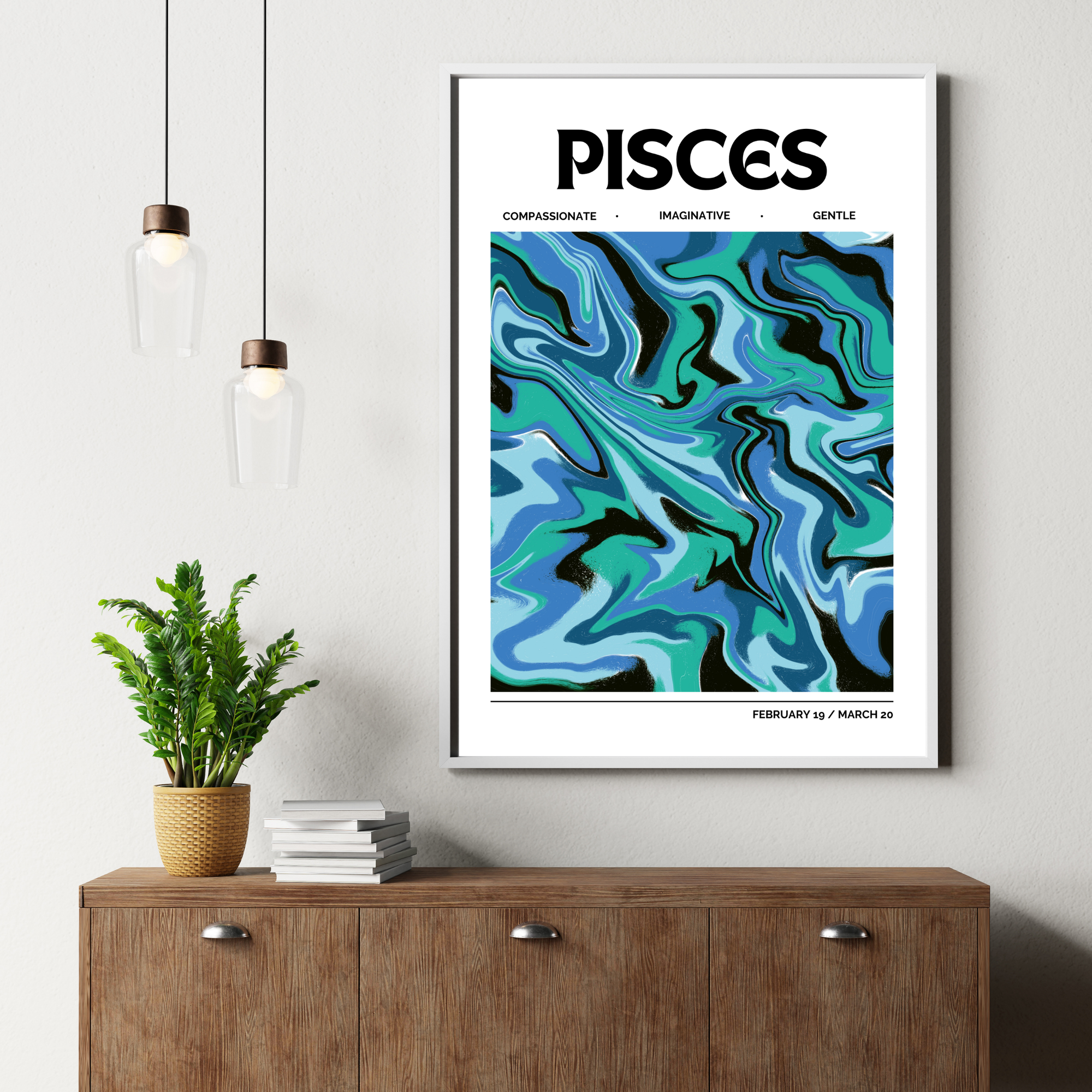 Pisces 2 | PosterStudio Zodiac Collection