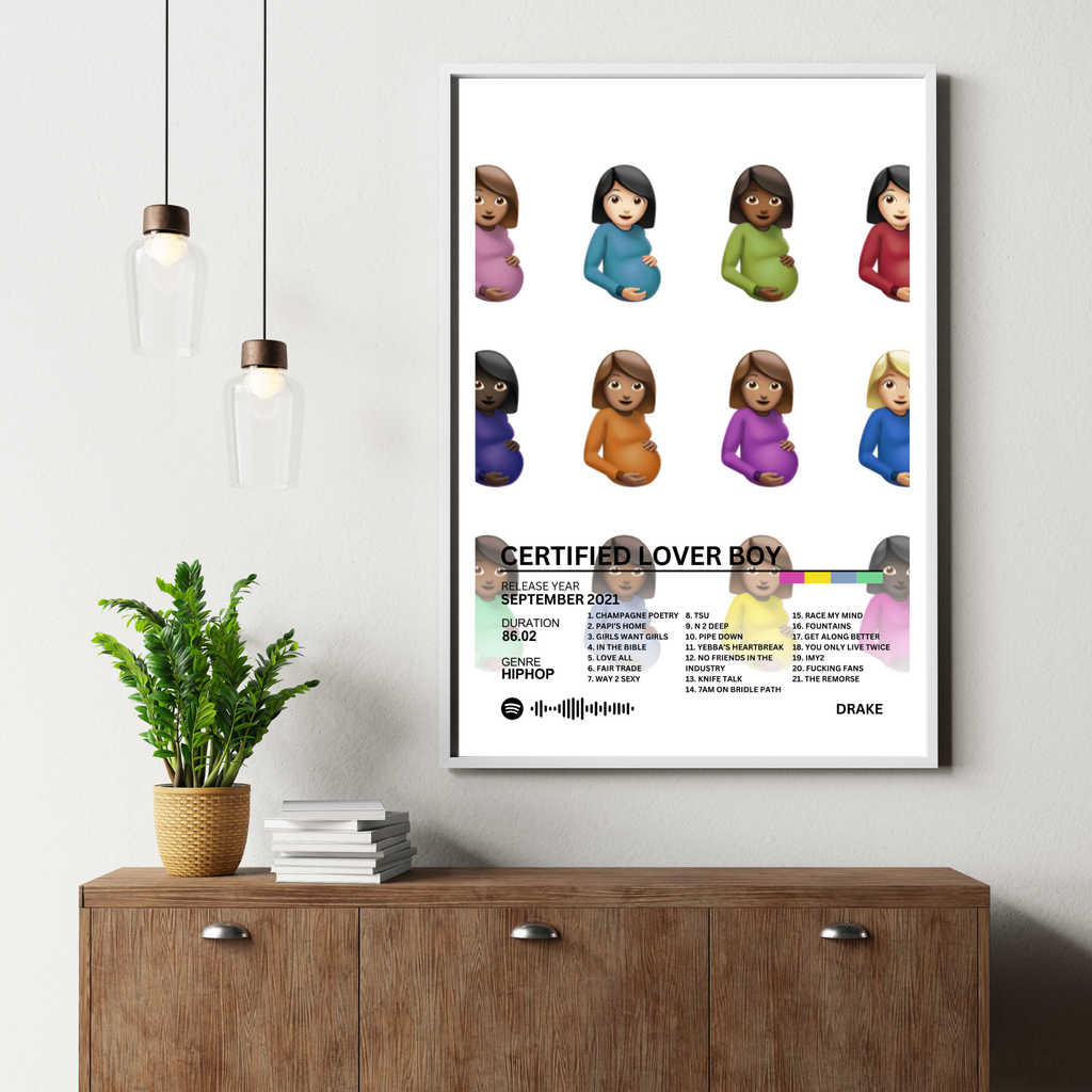 Certified Lover Boy - Drake 2 | PosterStudio Album Collection