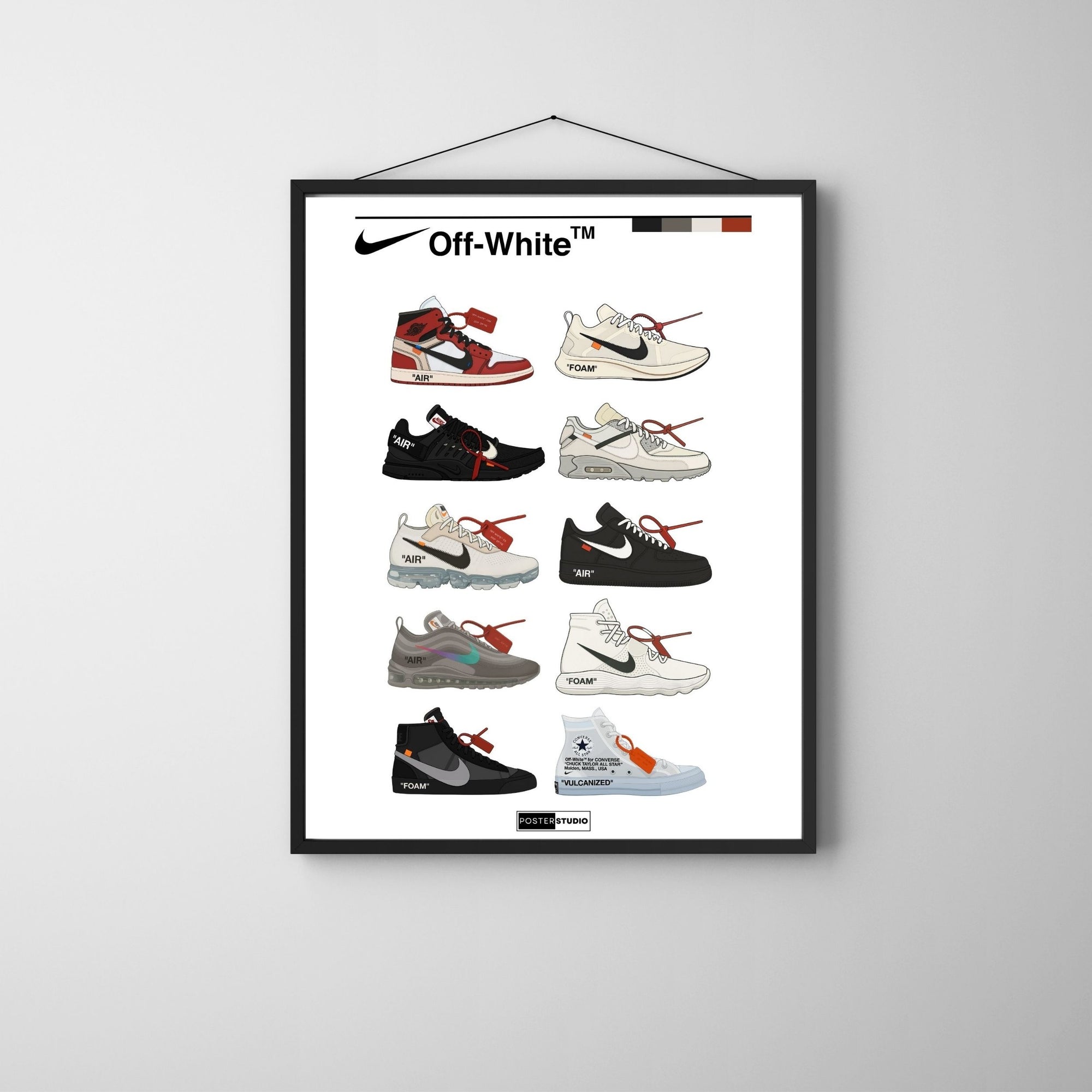 Nike x Off-White 'The Ten' Collection | Posterstudio Sneaker Collection