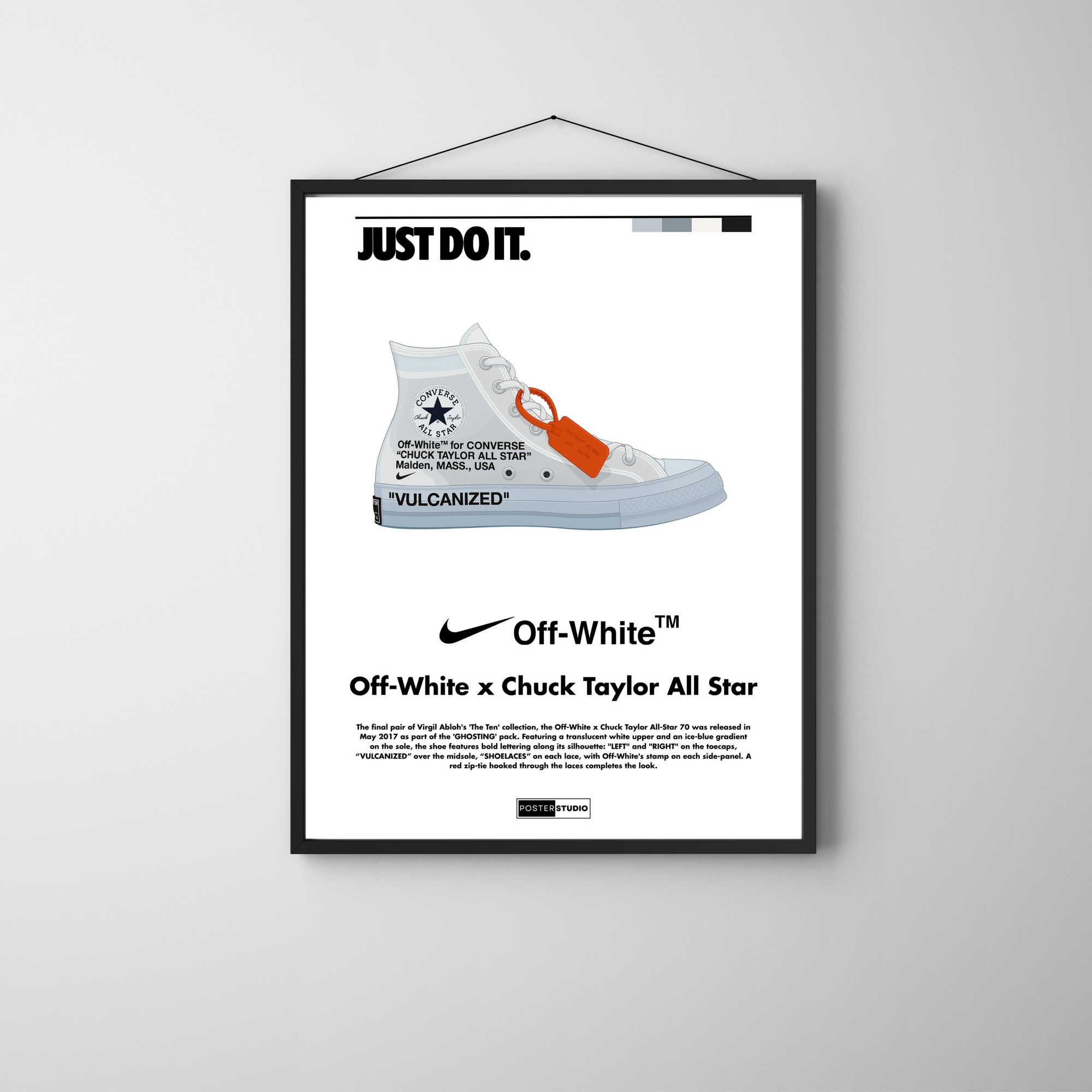 Nike x Off-White 'Chuck Taylors' | PosterStudio Sneaker Collection