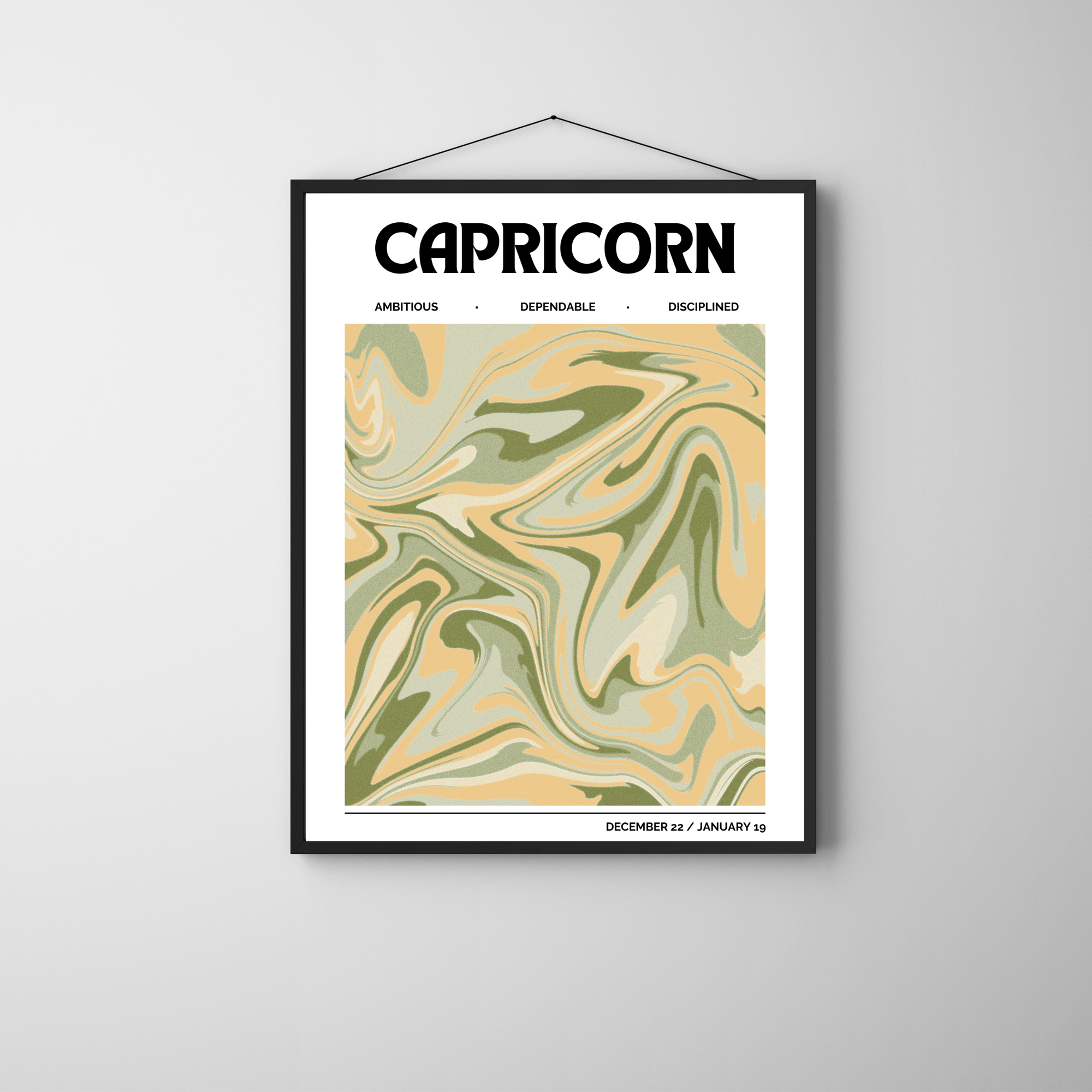 Capricorn 2 | PosterStudio Zodiac Collection