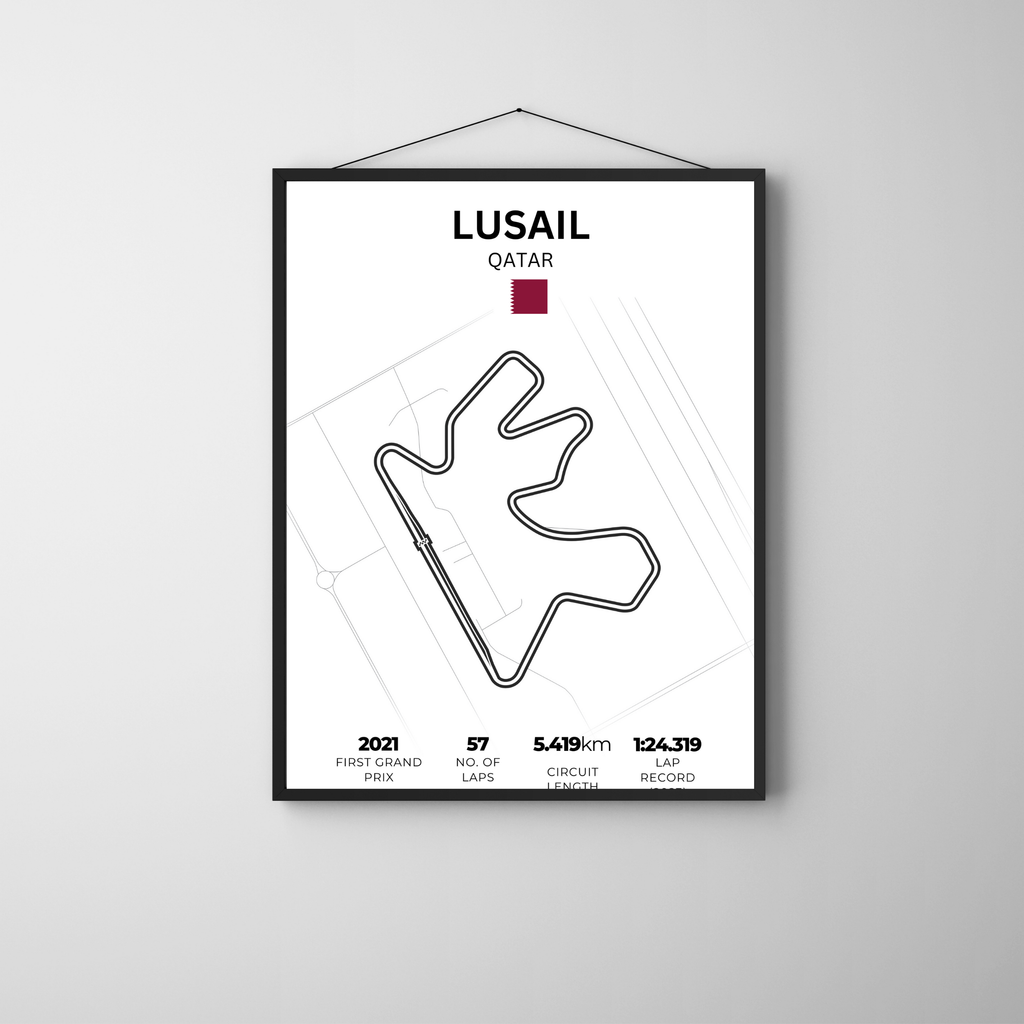 Lusail | PosterStudio Formula One Collection
