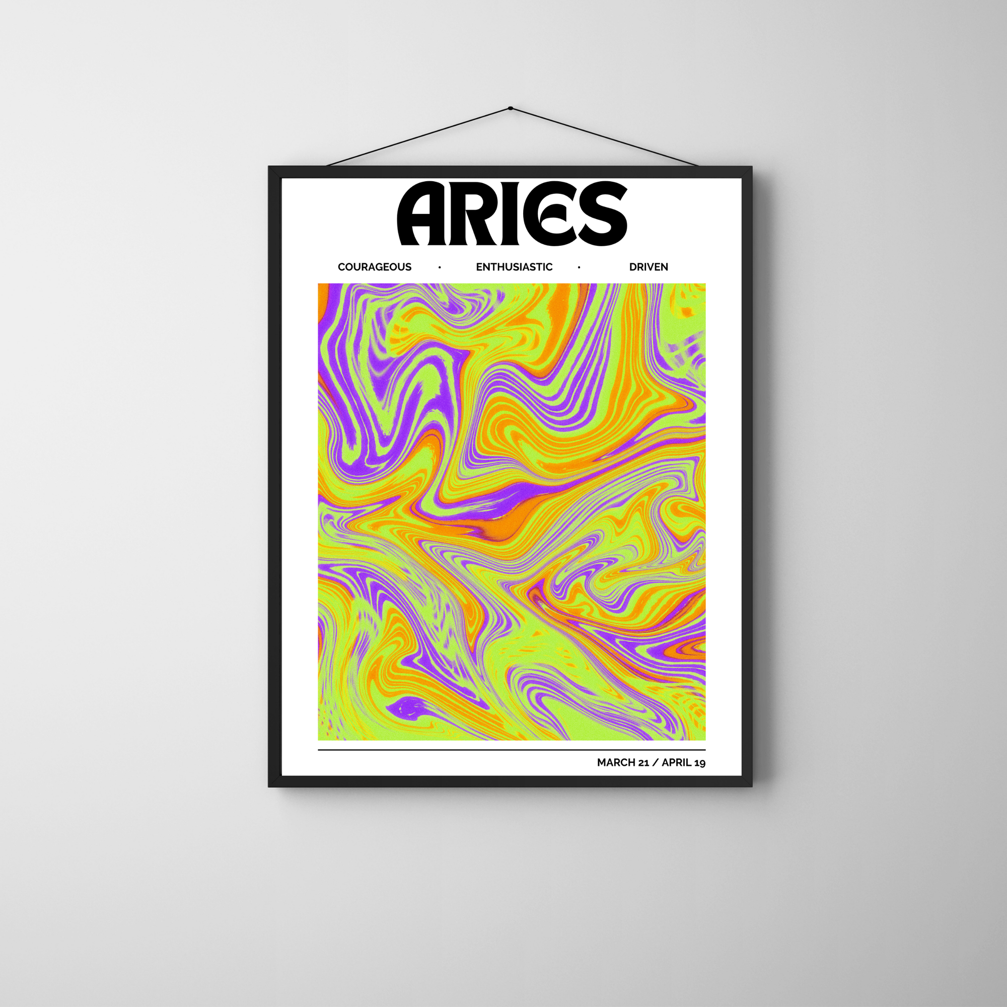 Aries 2 | PosterStudio Zodiac Collection