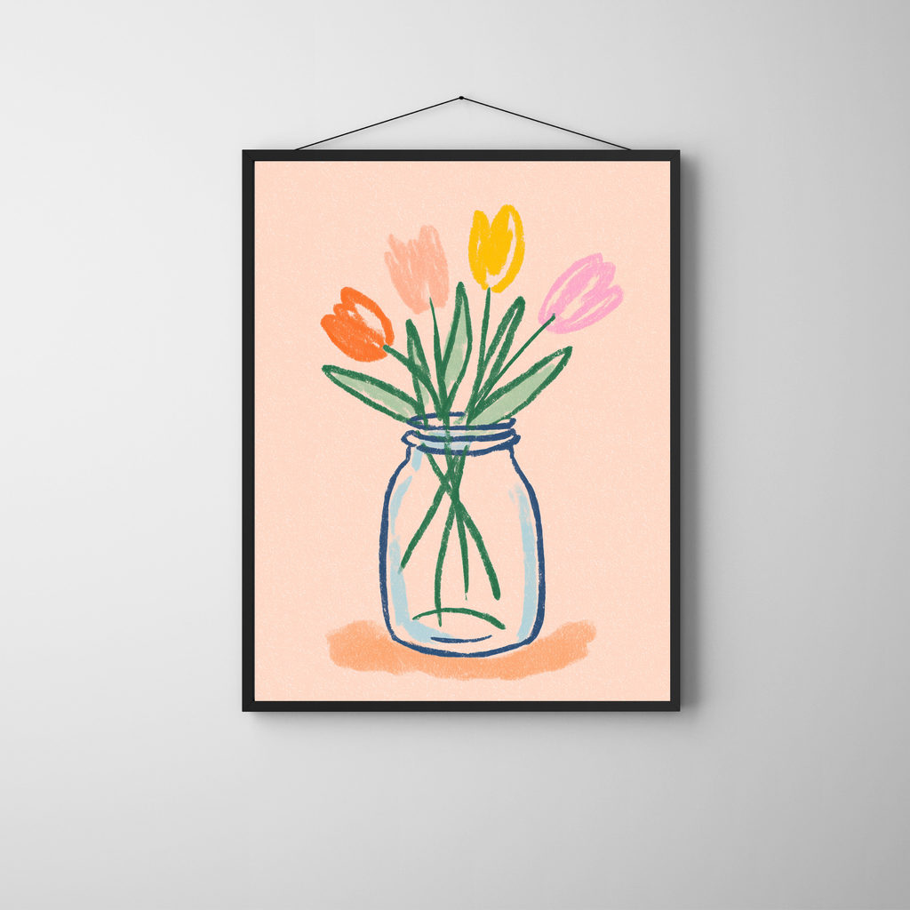 Vase of Flowers | PosterStudio Dopamine Collection
