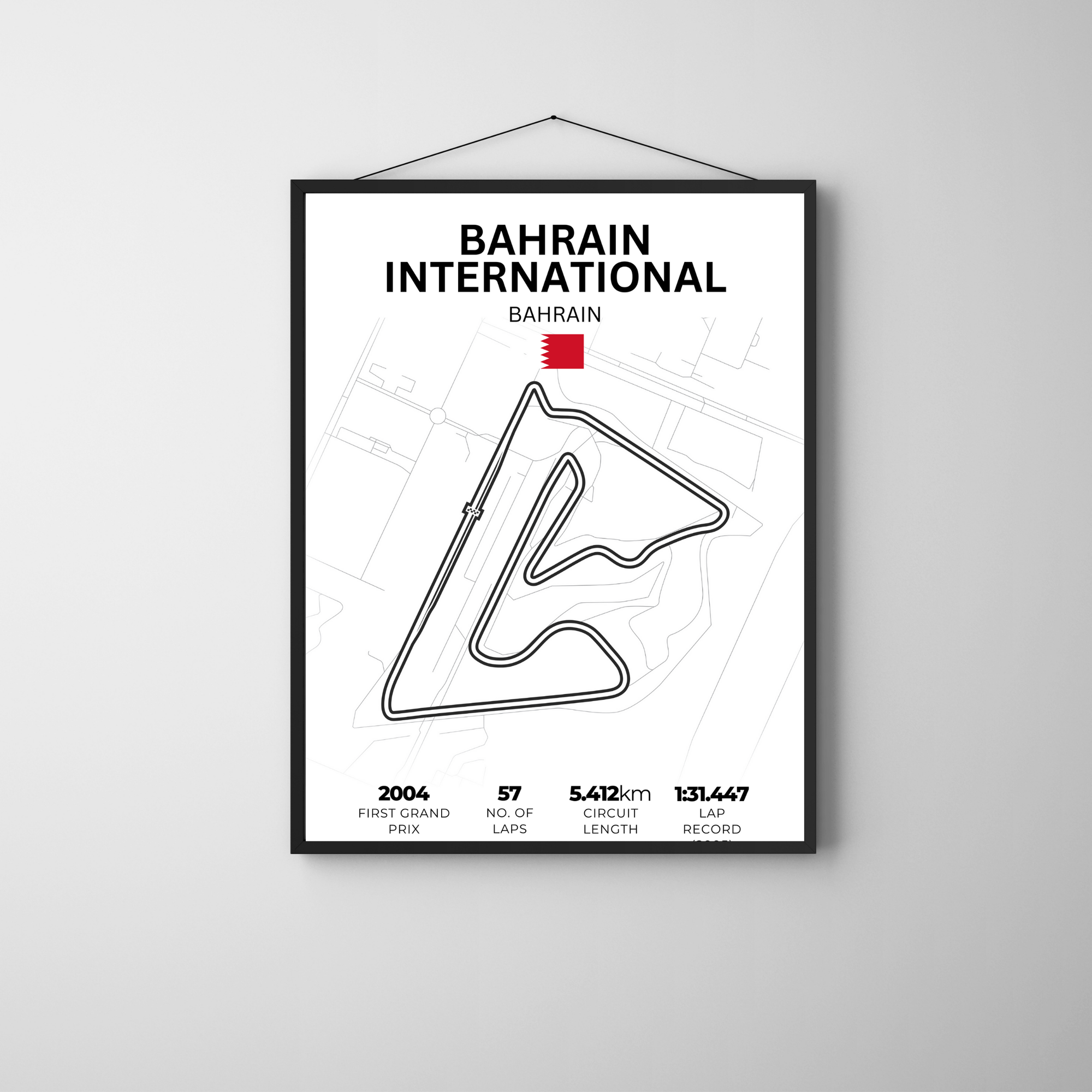 Bahrain | PosterStudio Formula One Collection