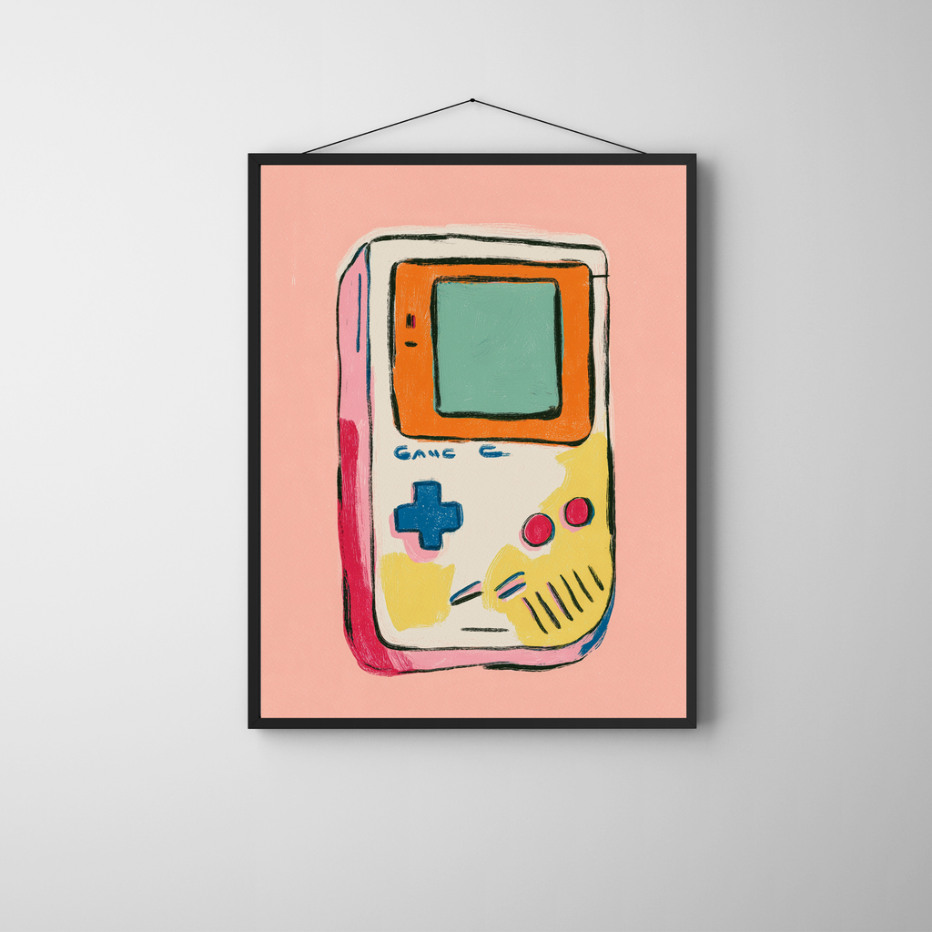 Gameboy | PosterStudio Dopamine Collection