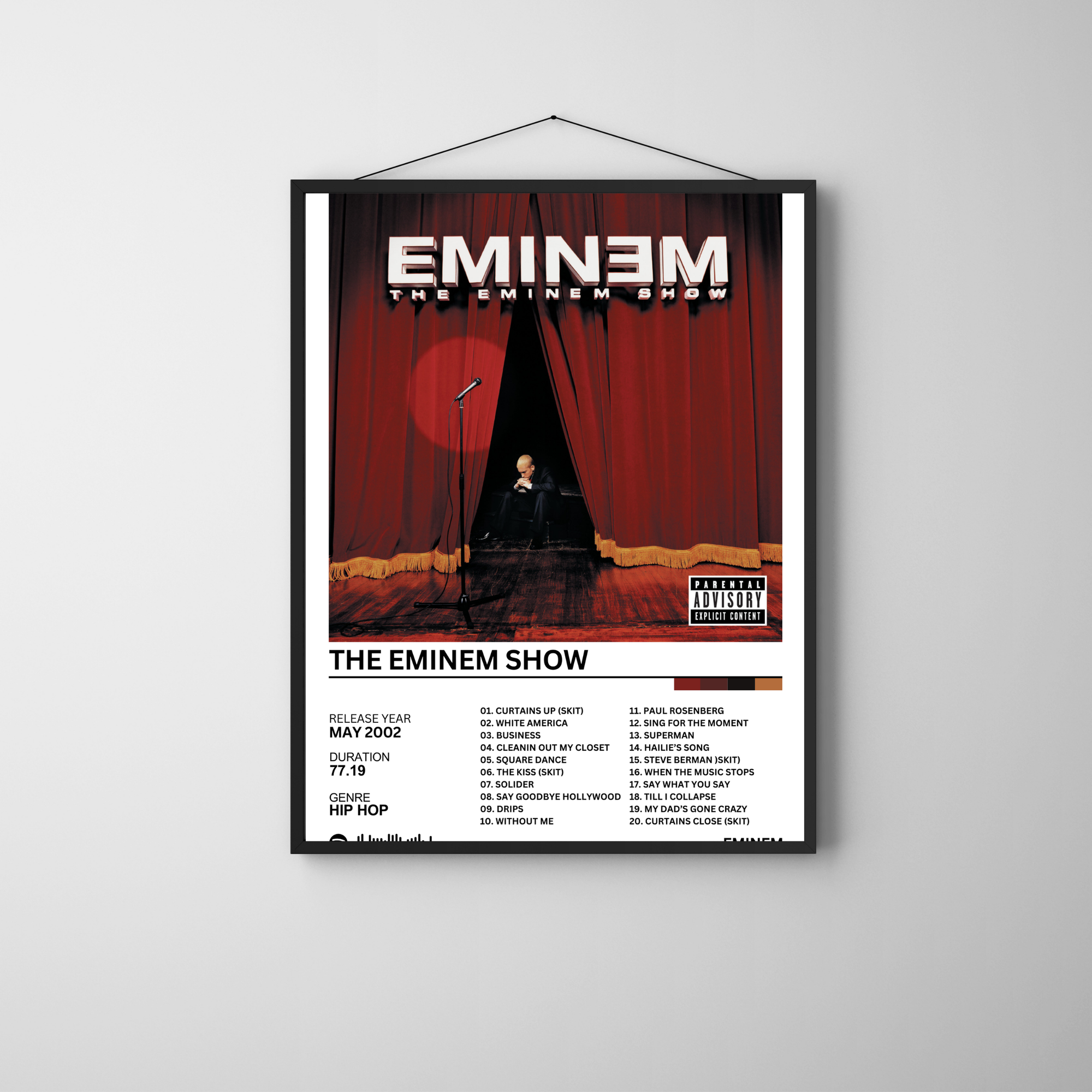 The Eminem Show - Eminem | PosterStudio Album Collection