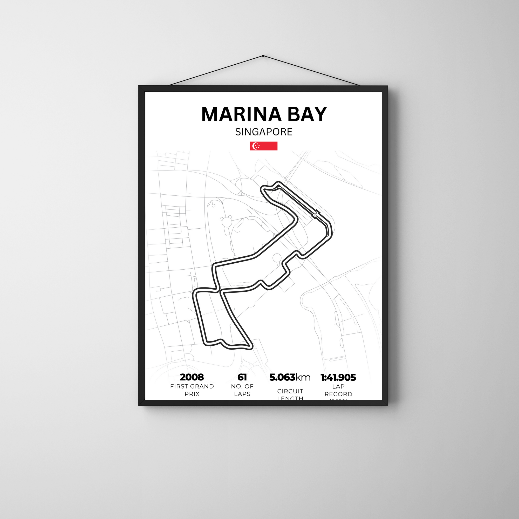 Marina Bay | PosterStudio Formula One Collection