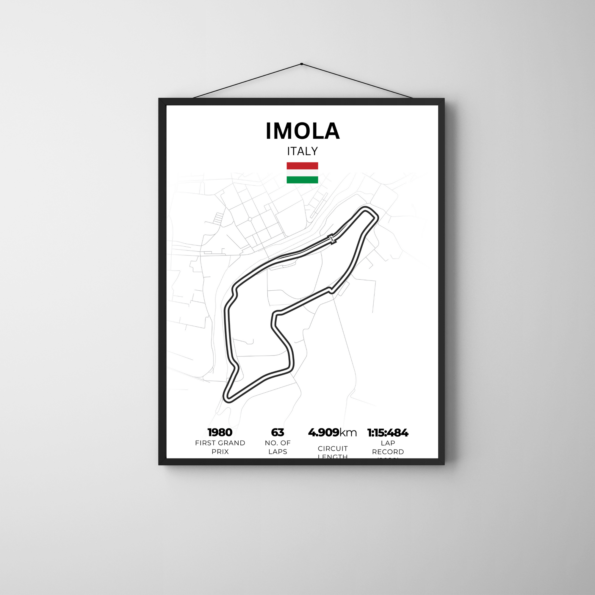 Imola | PosterStudio Formula One Collection