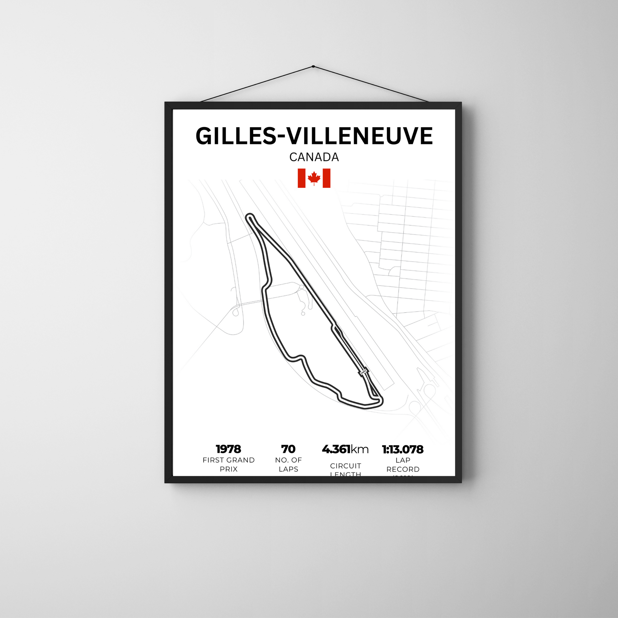 Gilles-Villeneuve | PosterStudio Formula One Collection