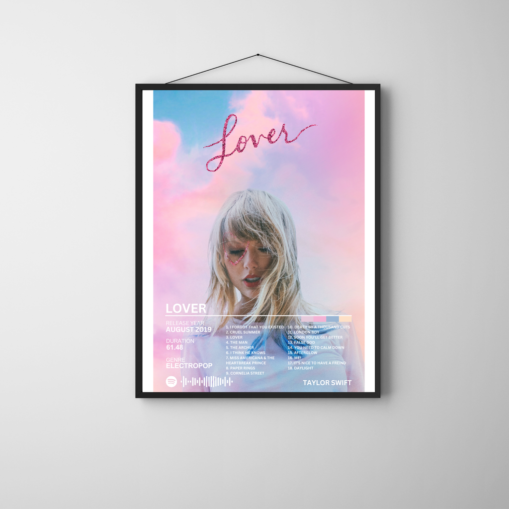 Lover - Taylor Swift 2 | PosterStudio Album Collection