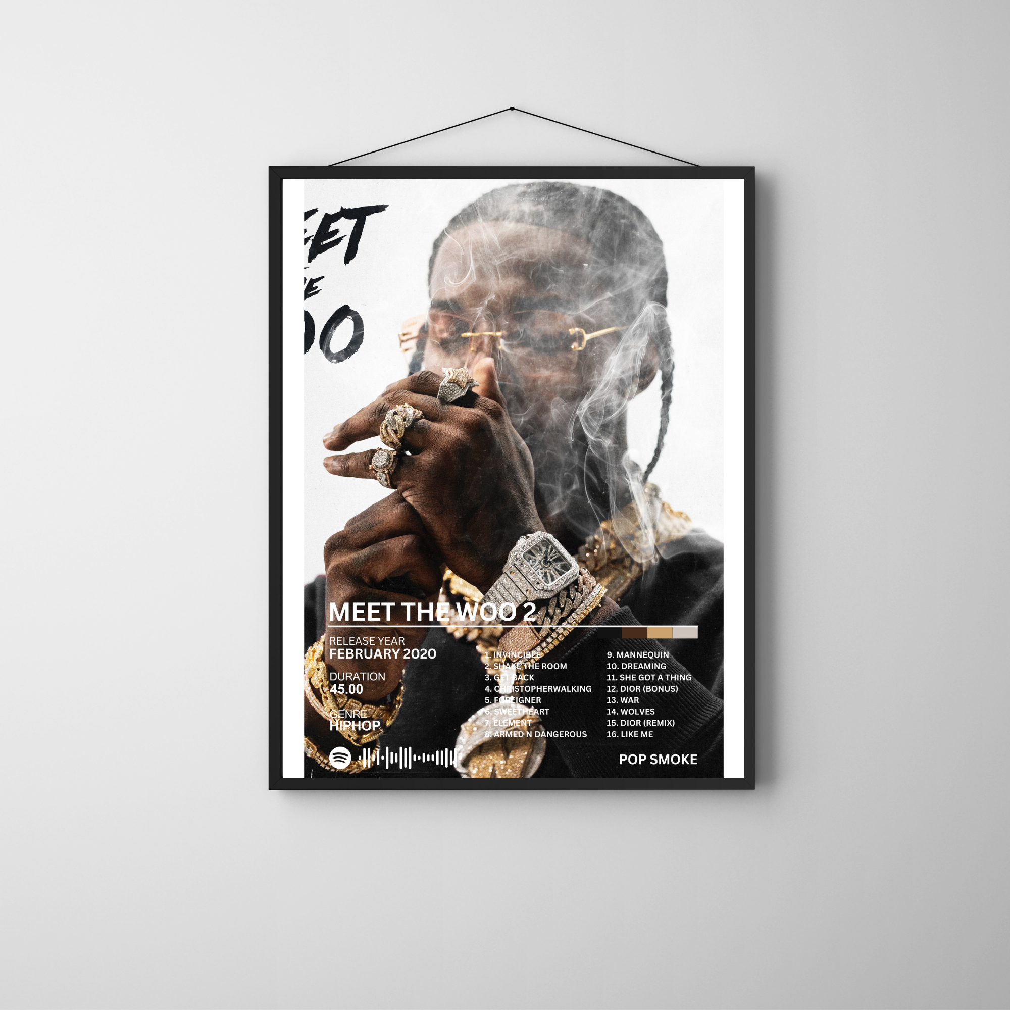 Meet the Woo 2 - Pop Smoke 2 | PosterStudio Album Collection