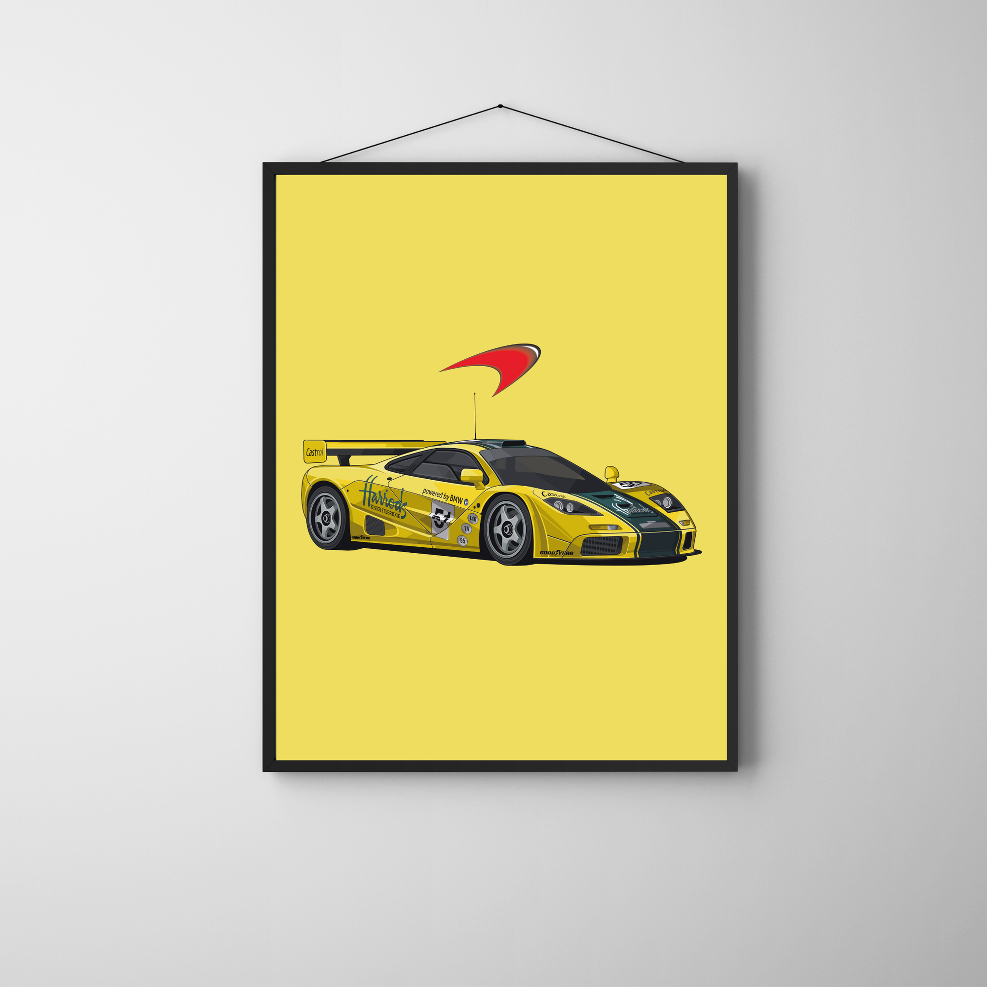 McLaren F1 GTR | PosterStudio Automotive Collection