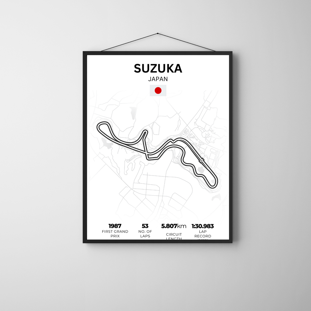 Suzuka | PosterStudio Formula One Collection