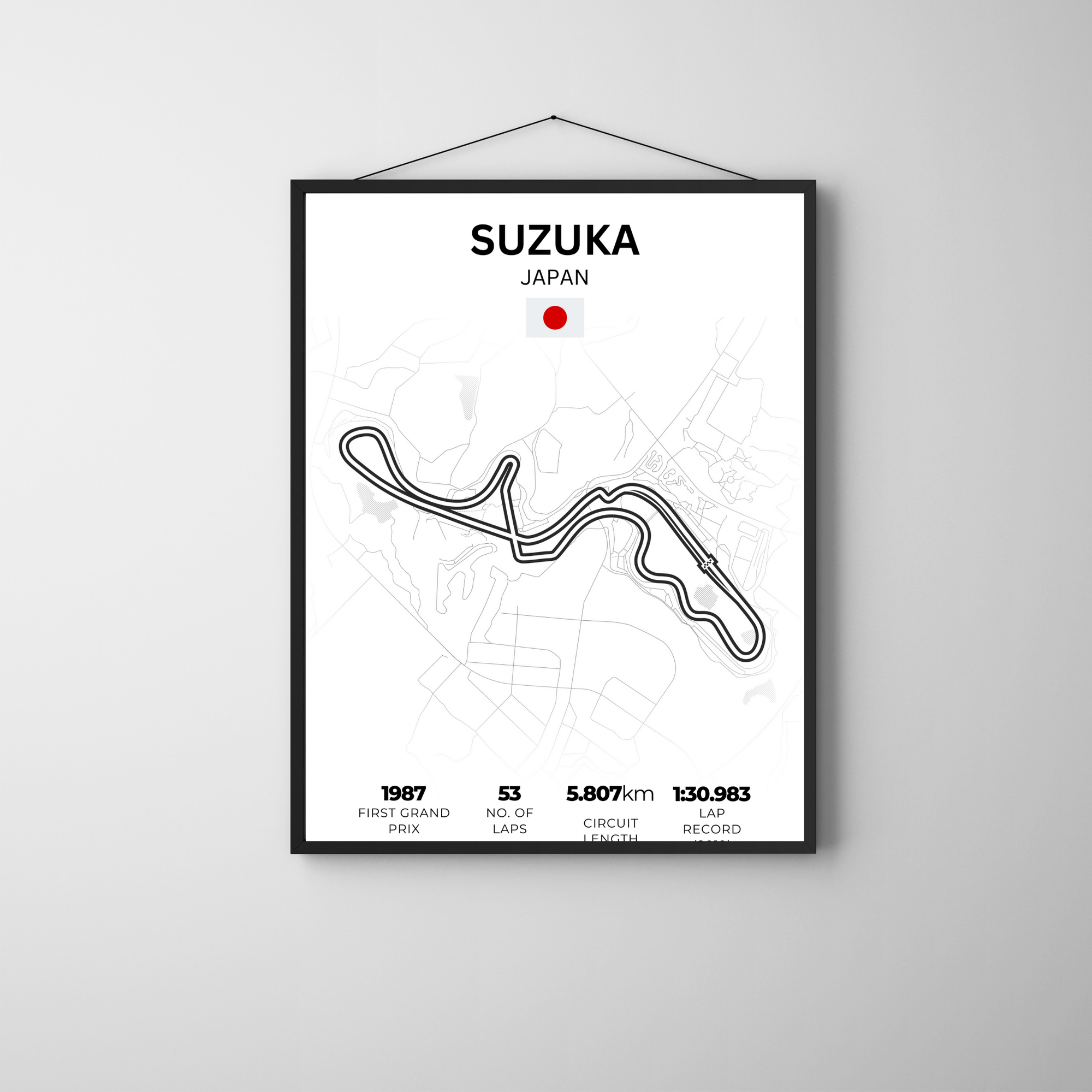 Suzuka | PosterStudio Formula One Collection