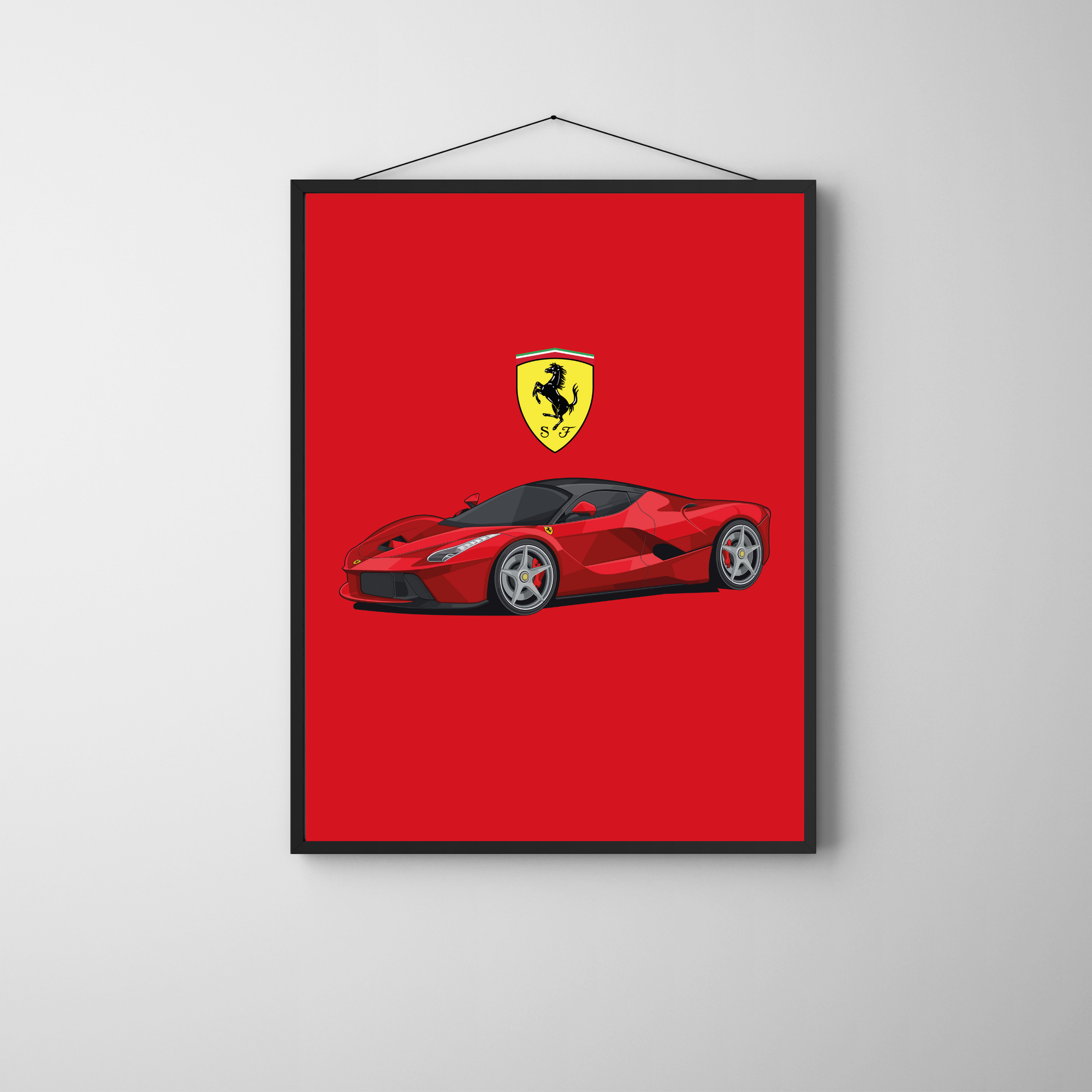 Ferrari LaFerrari | PosterStudio Automotive Collection