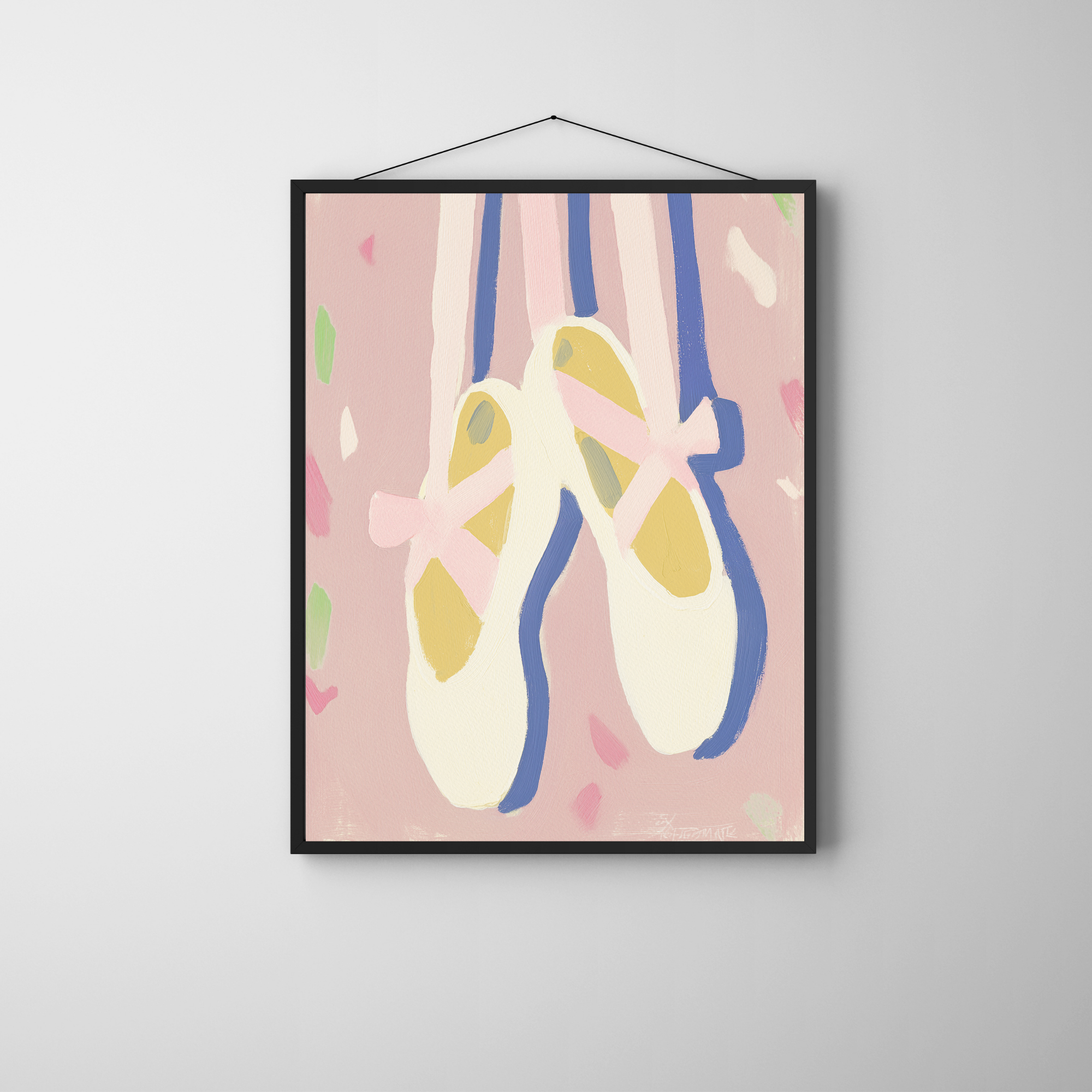 Ballet Shoes | PosterStudio Dopamine Collection