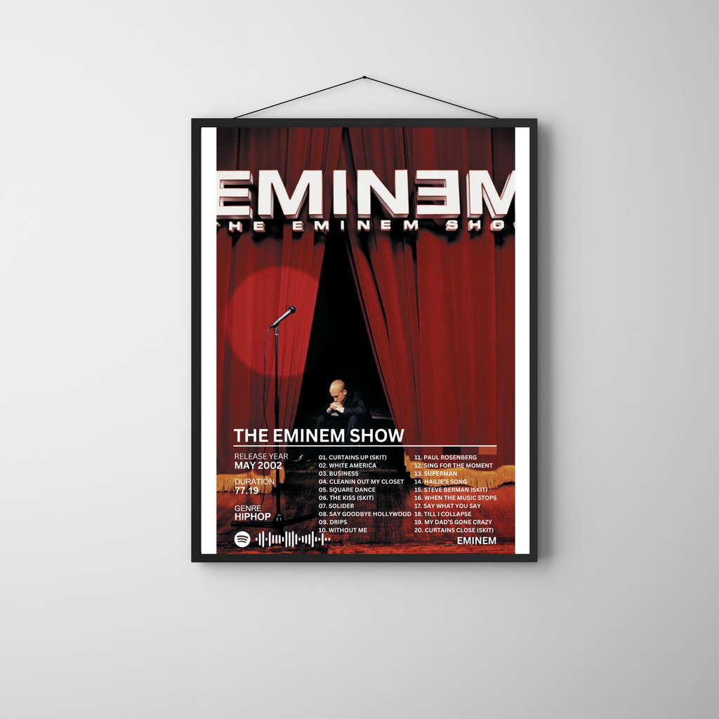 The Eminem Show - Eminem 2 | PosterStudio Album Collection