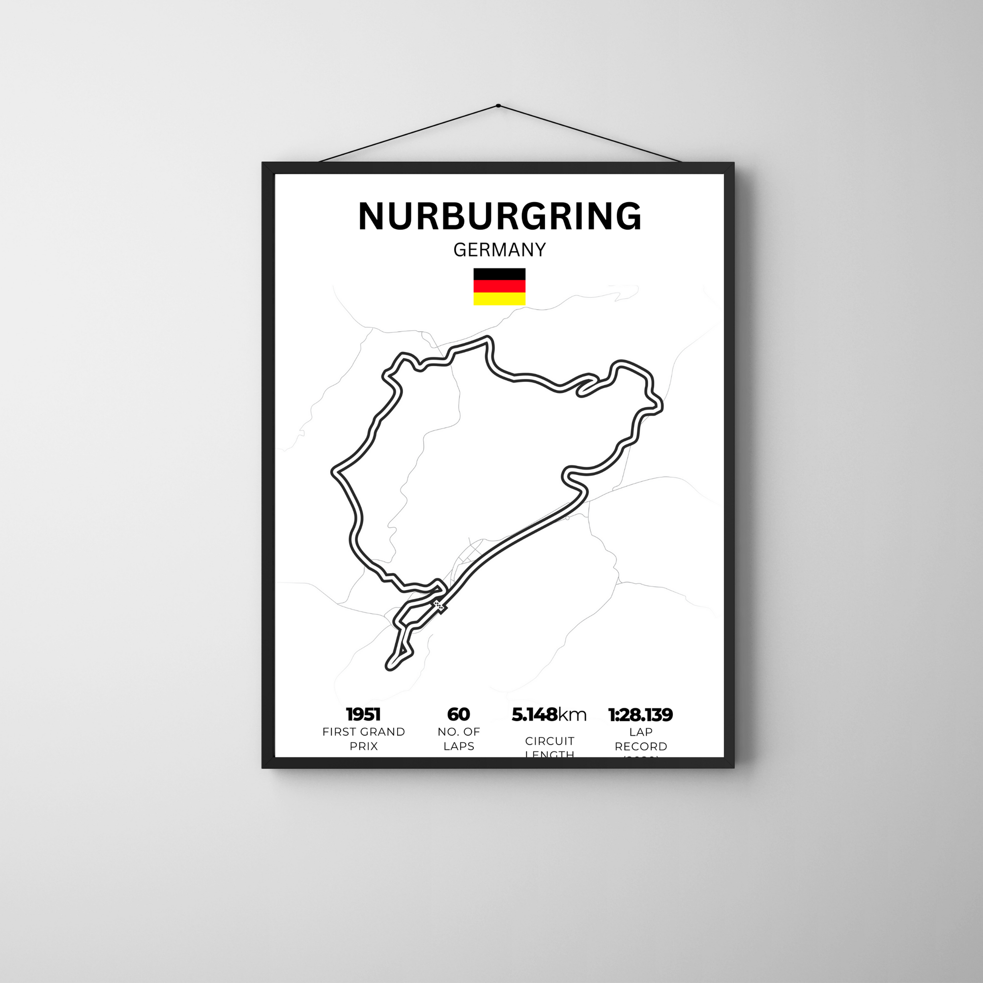 Nurburgring | PosterStudio Formula One Collection