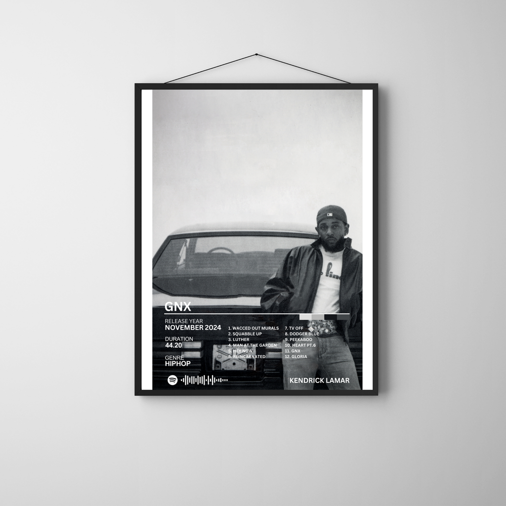 GNX - Kendrick Lamar 2 | PosterStudio Album Collection