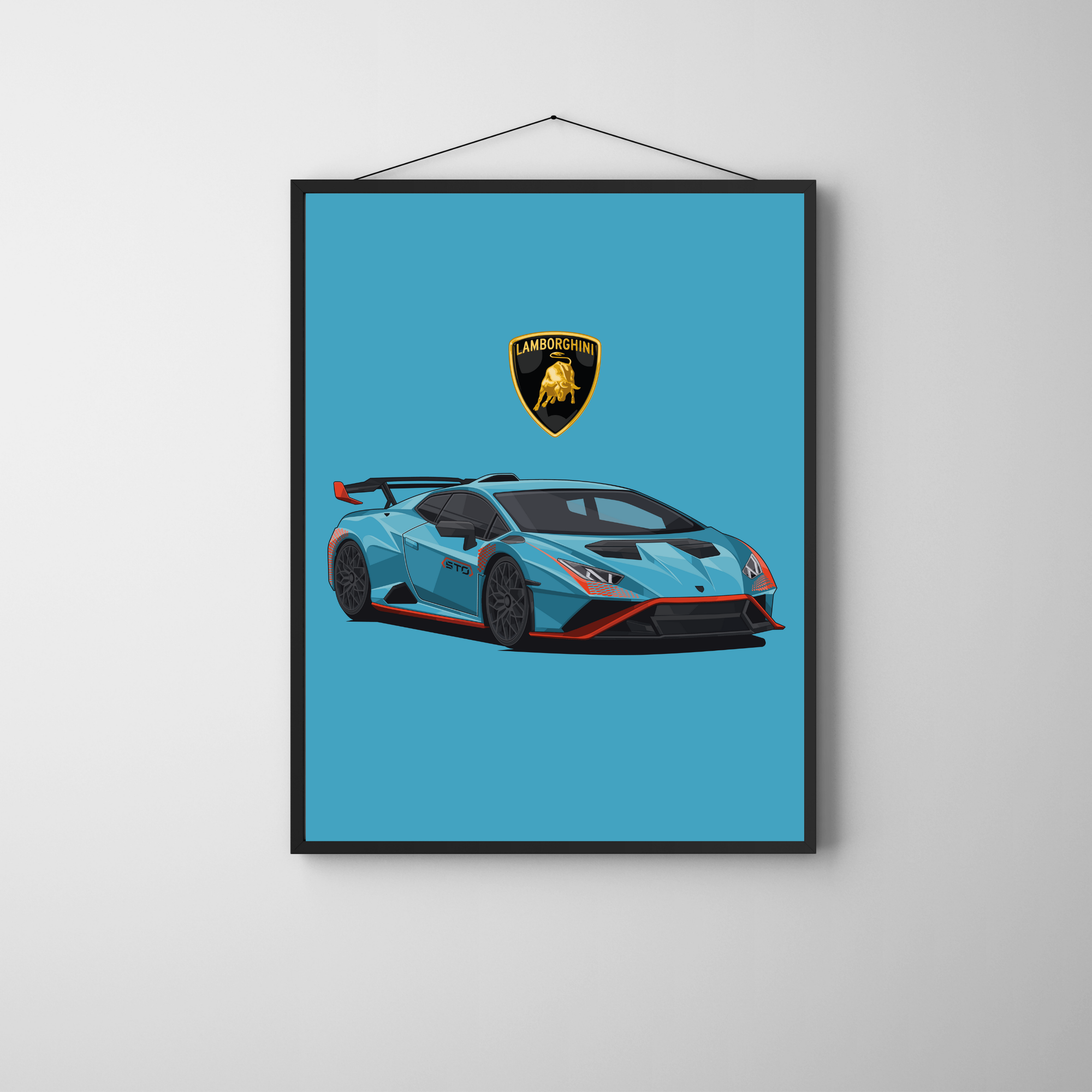 Lamborghini Huracan | PosterStudio Automotive Collection