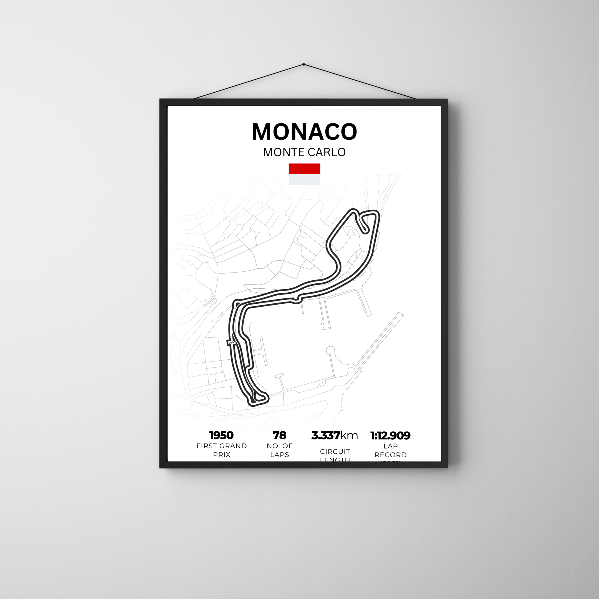 Monaco | PosterStudio Formula One Collection