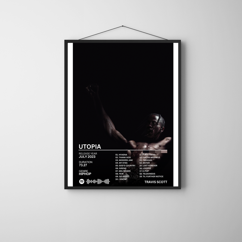 Utopia - Travis Scott 2 | PosterStudio Album Collection