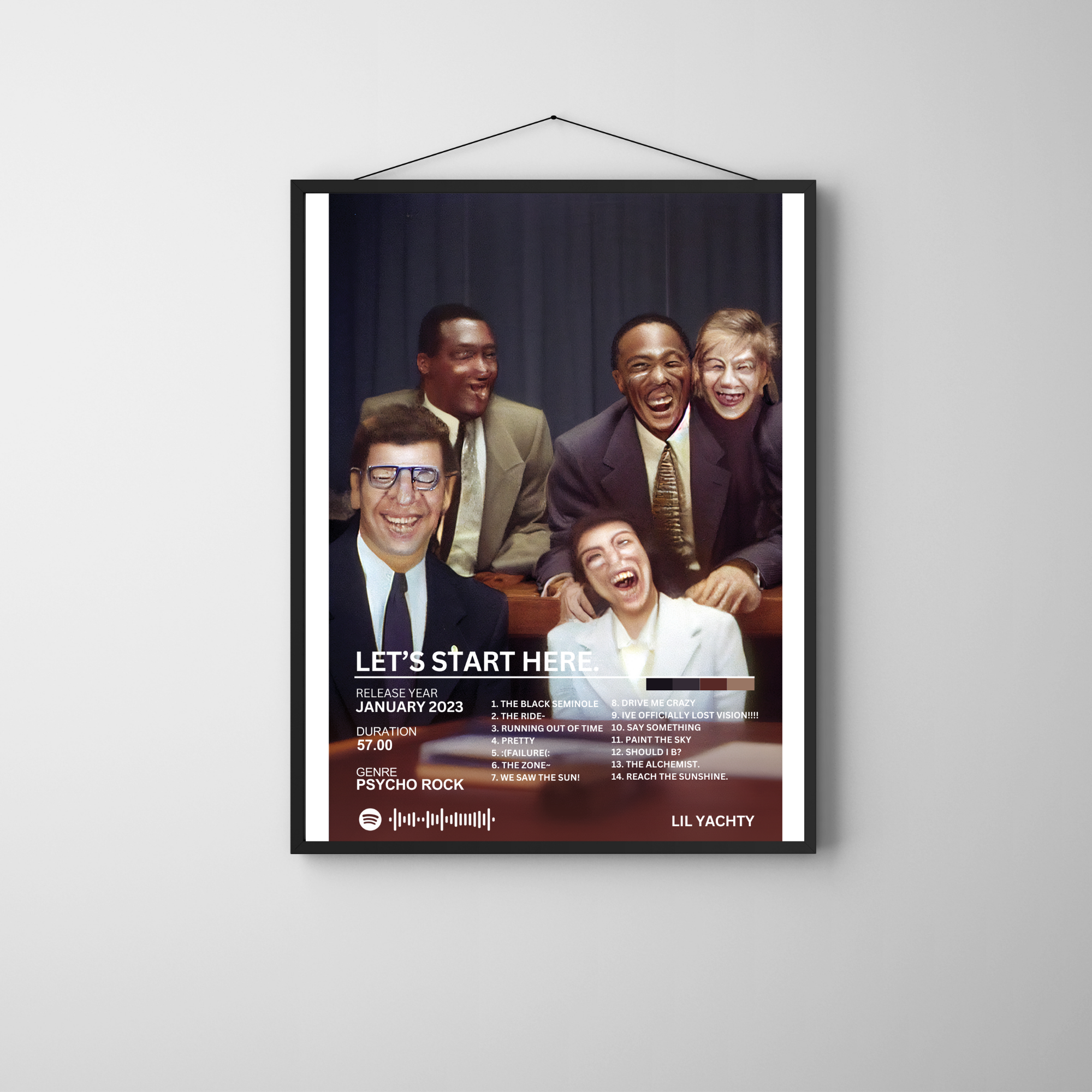 Let's Start Here - Lil Yachty 2 | PosterStudio Album Collection