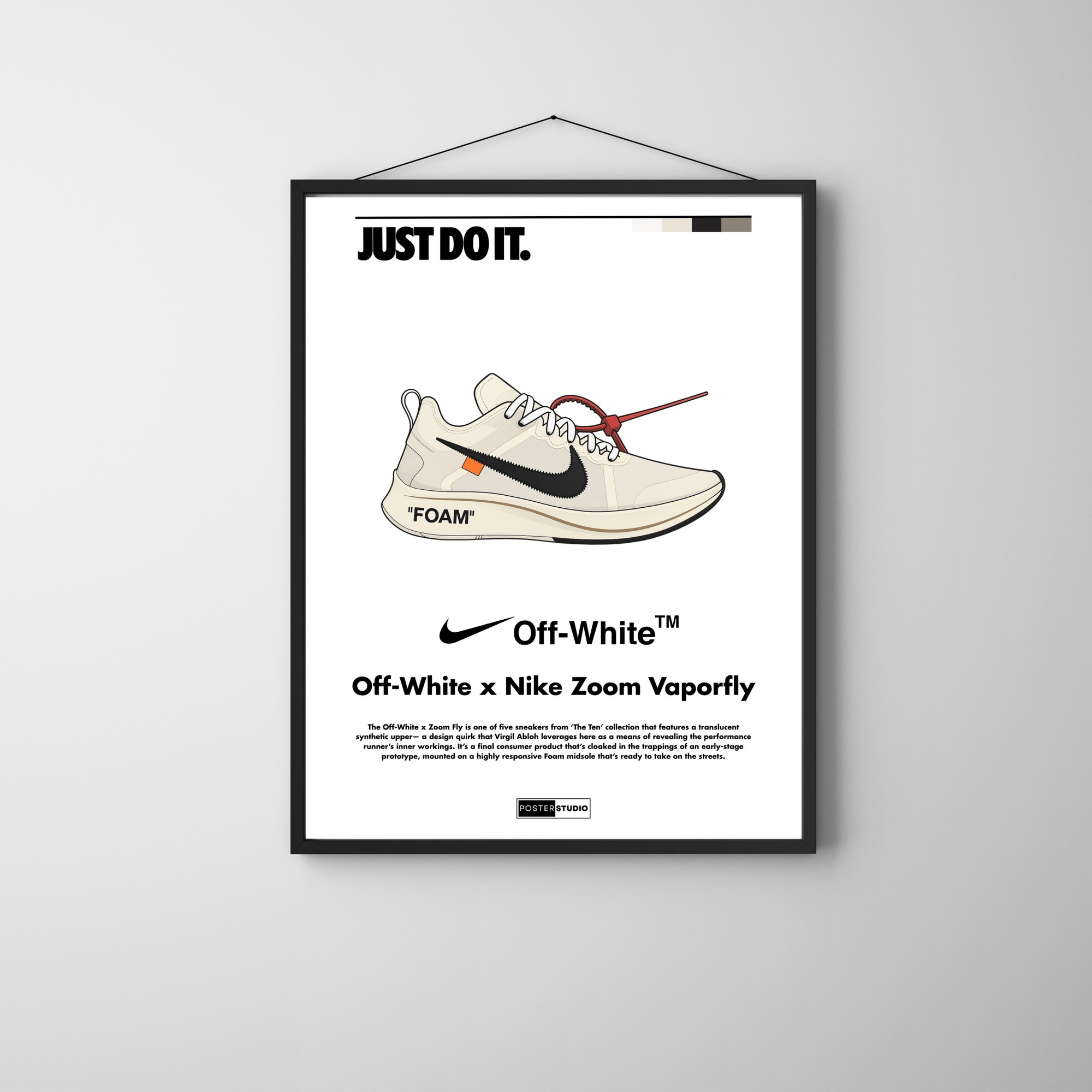 Nike x Off-White 'Zoom Vaporfly' | PosterStudio Sneaker Collection