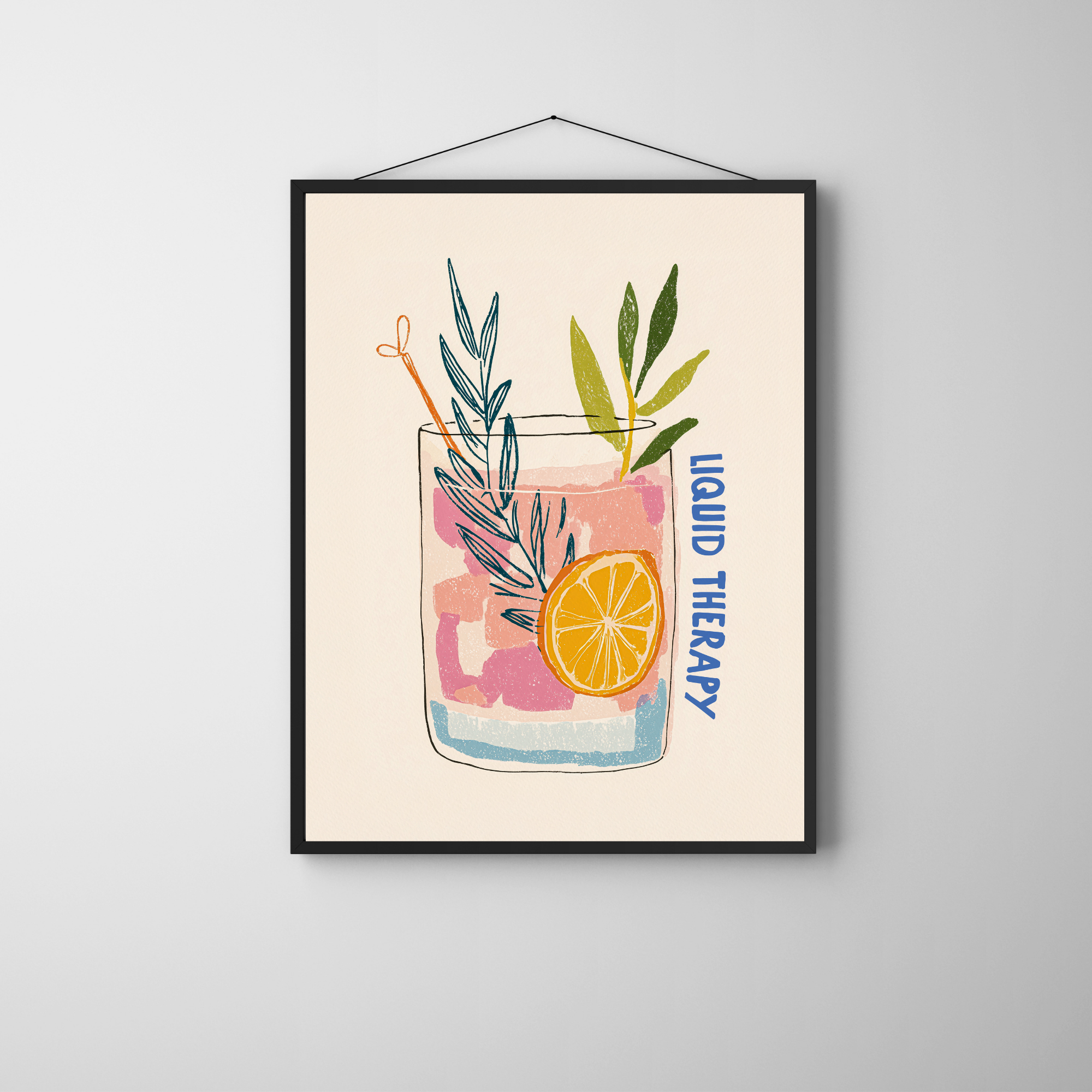 Liquid Therapy | PosterStudio Dopamine Collection