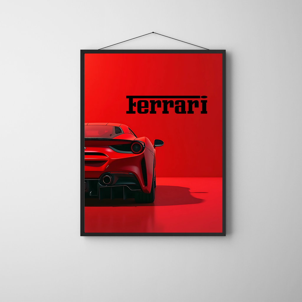 Ferrari 2 | PosterStudio Automotive Collection