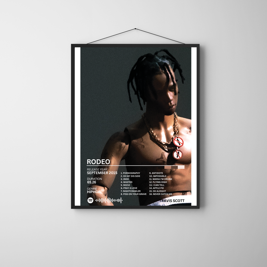 Rodeo  - Travis Scott 2 | PosterStudio Album Collection