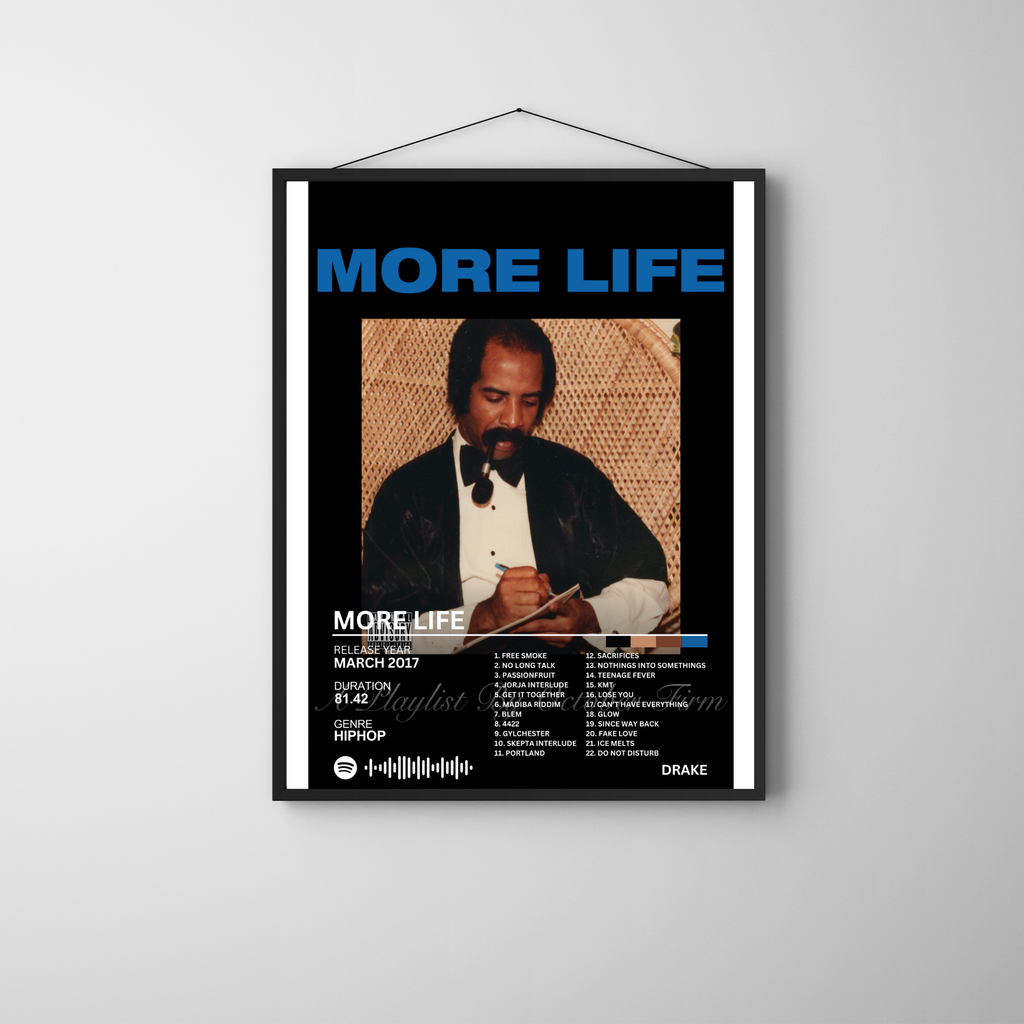 More Life - Drake 2 | PosterStudio Album Collection