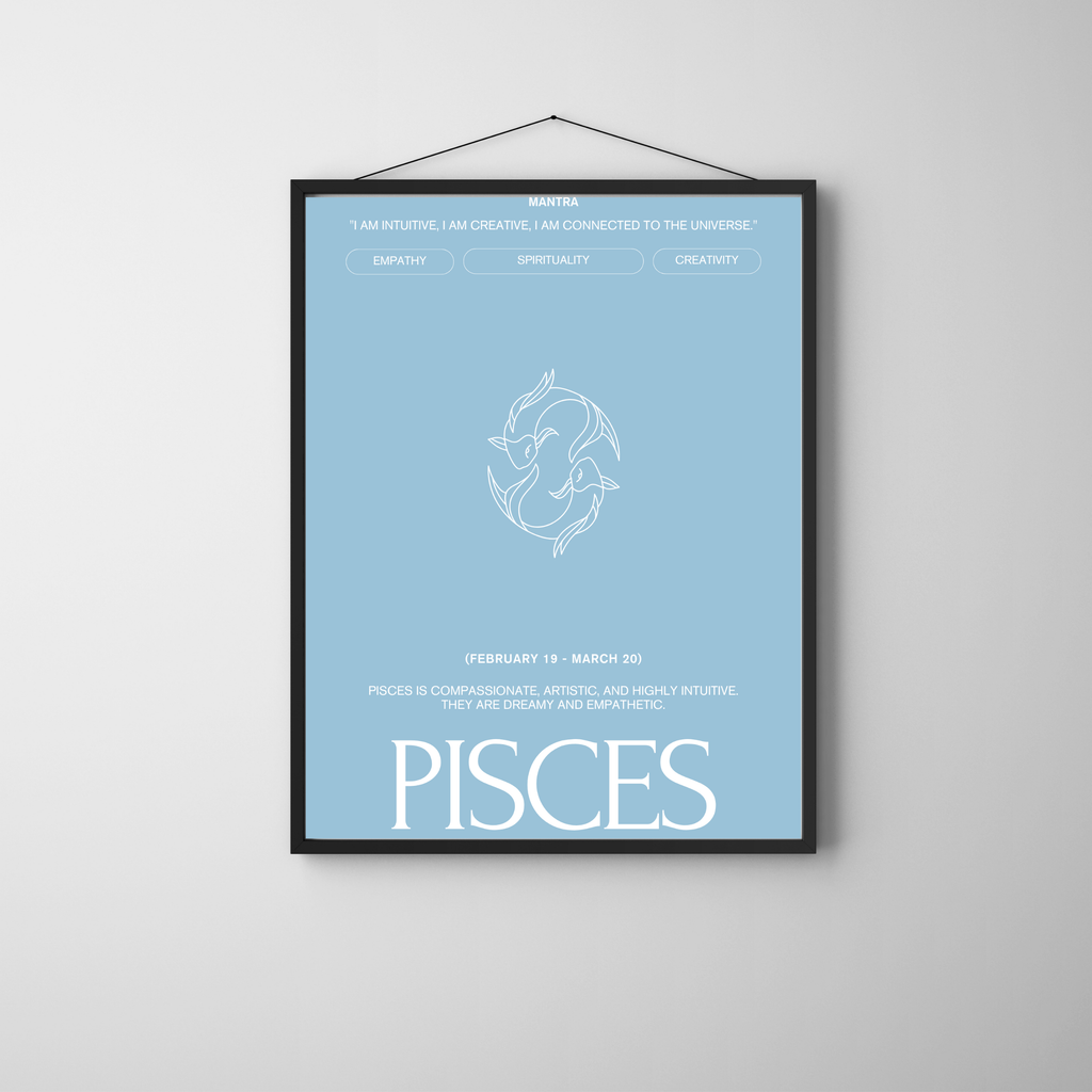 Pisces | PosterStudio Zodiac Collection