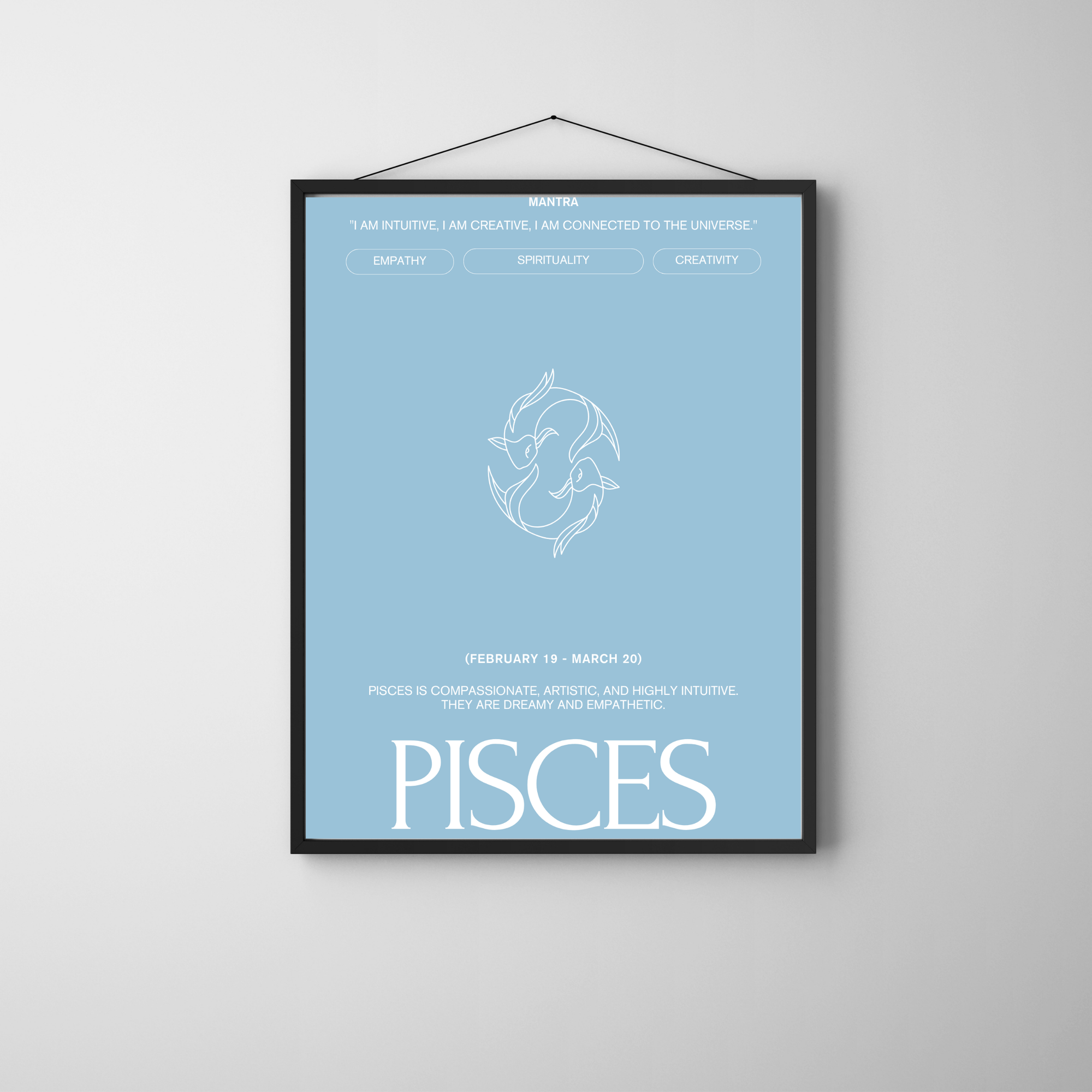 Pisces | PosterStudio Zodiac Collection