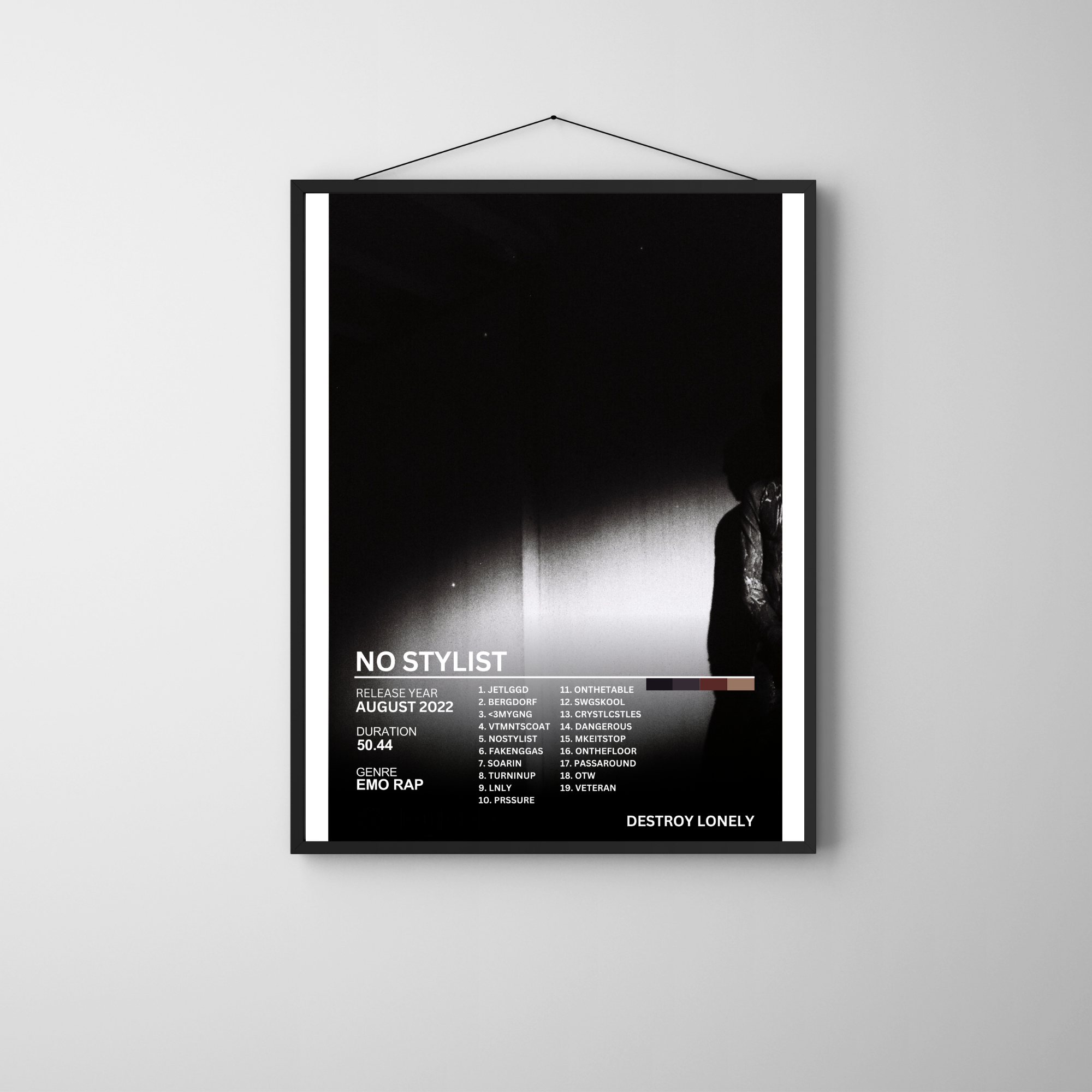 No Stylist - Destroy Lonely 2 | PosterStudio Album Collection