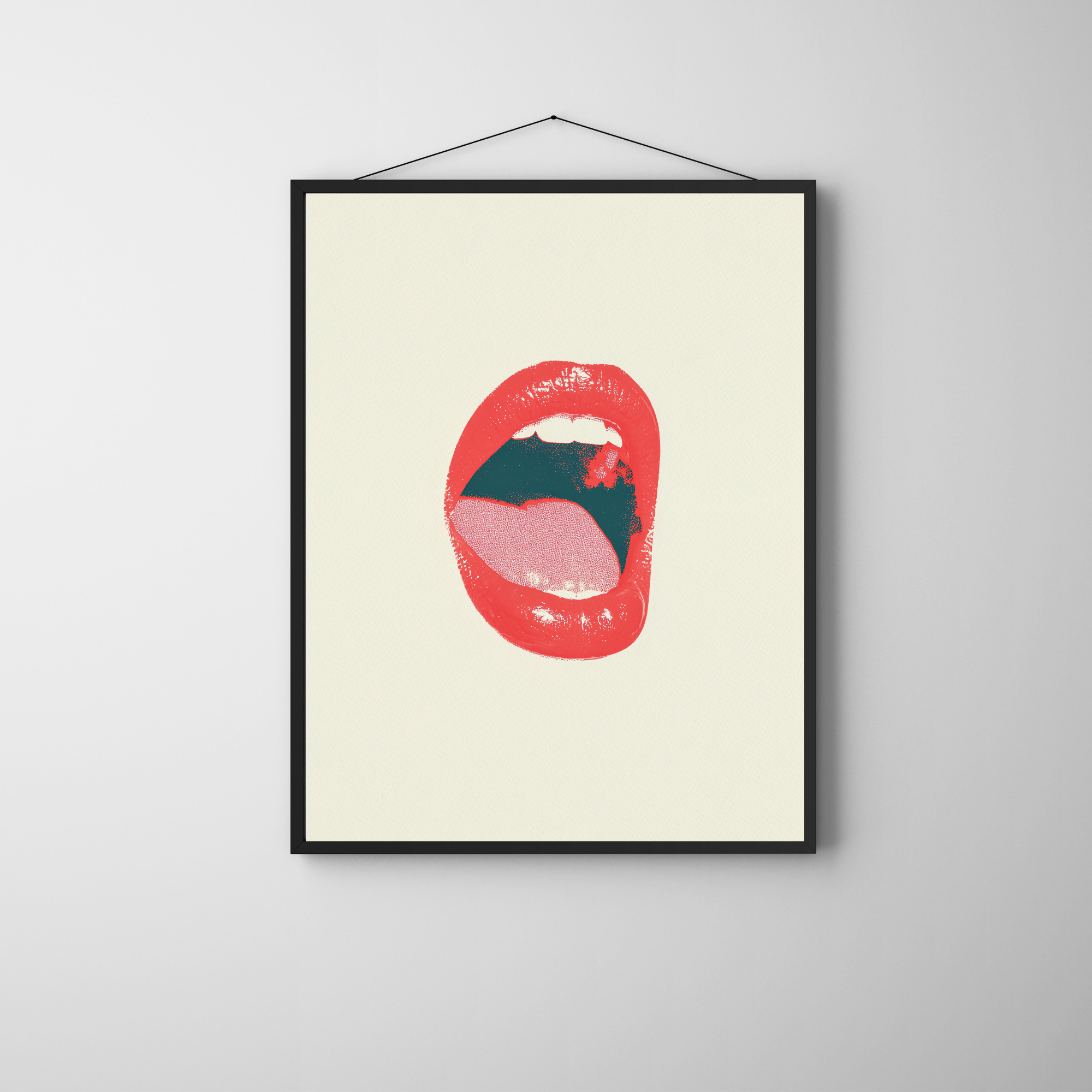 Mouth | PosterStudio Dopamine Collection